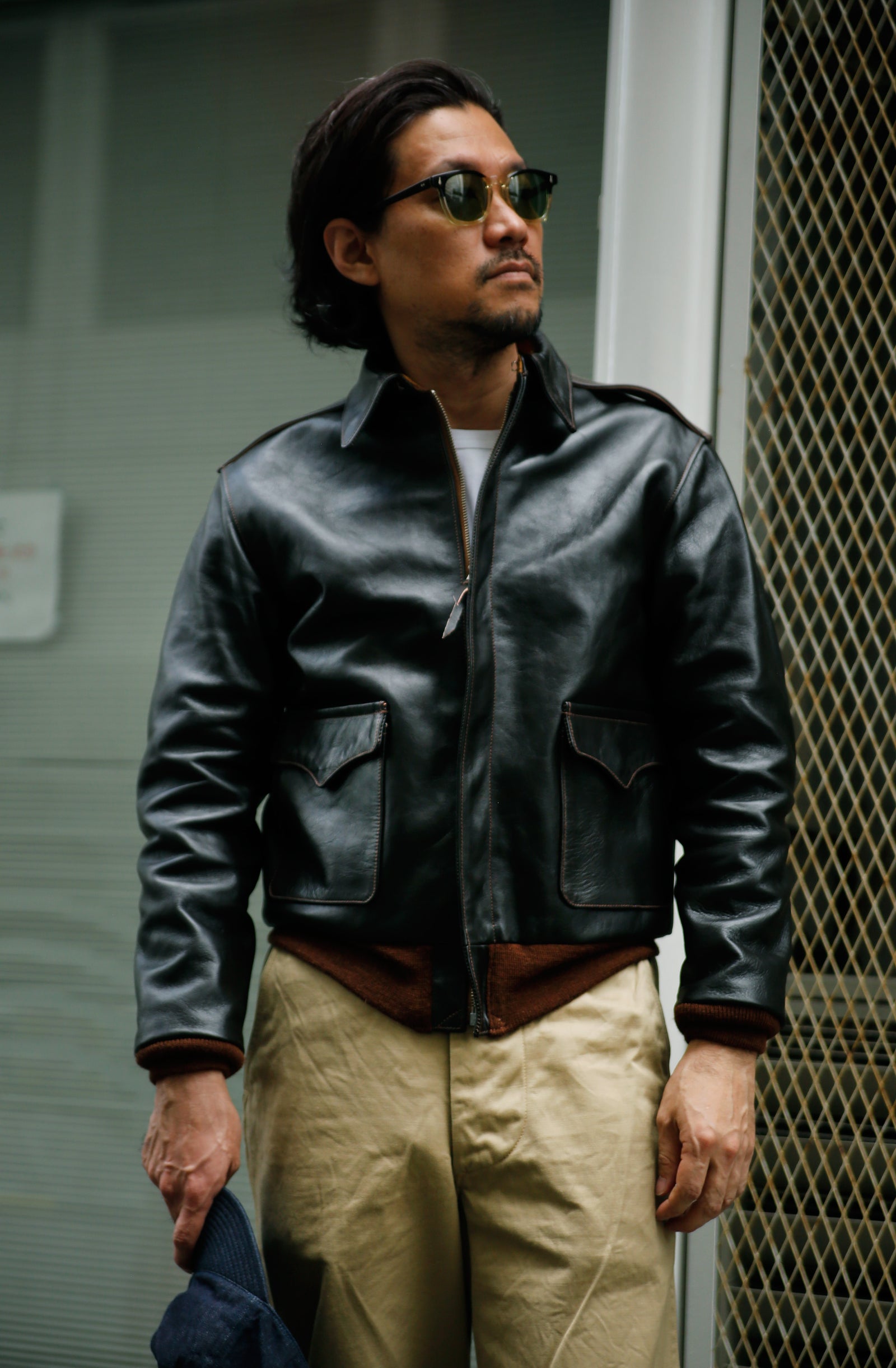 Real Mccoys A2 Leather Jacket TYPE A-2 REAL McCOY – The Real McCoy's