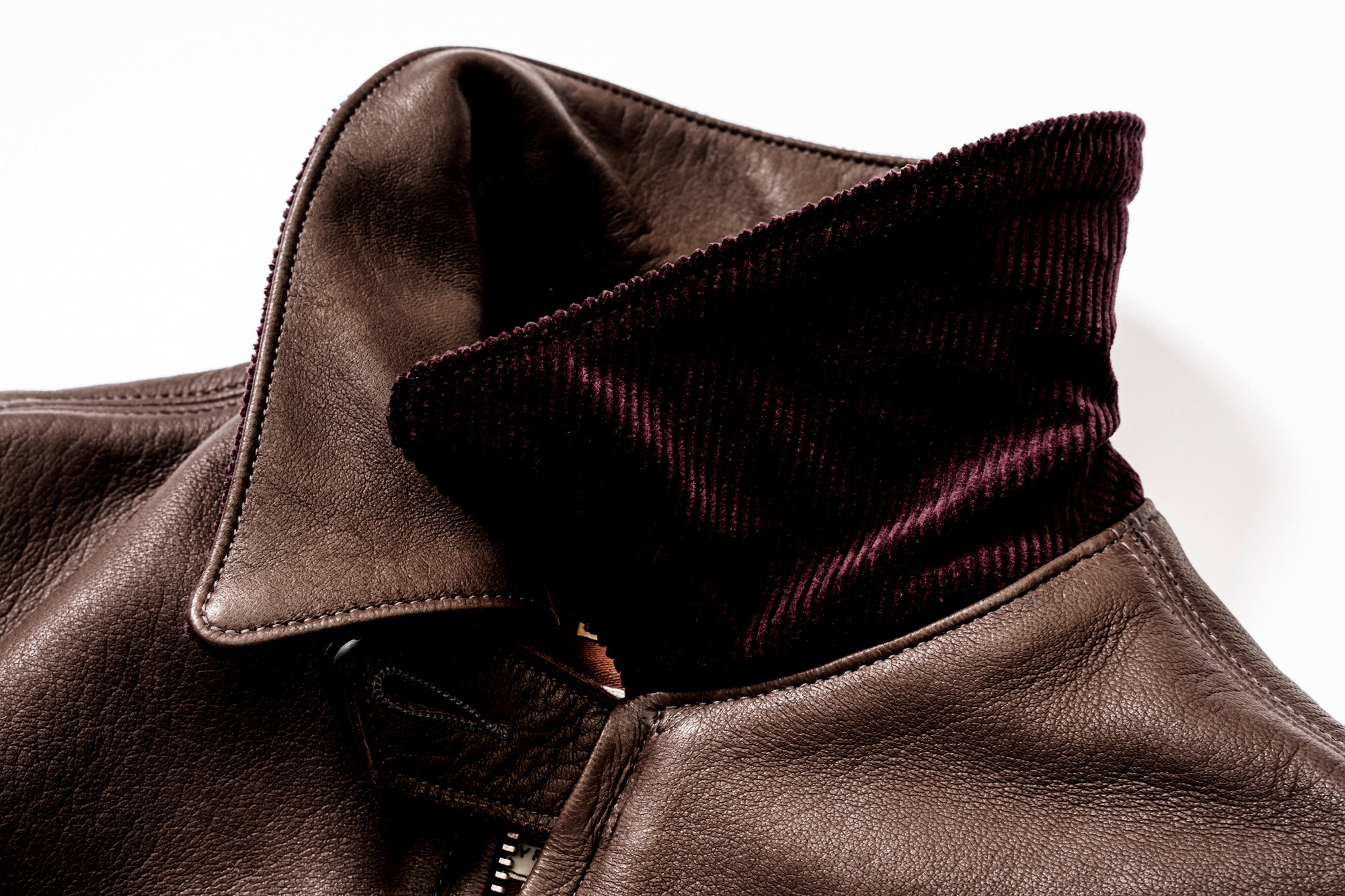 30s LEATHER SPORTS JACKET / FREEMAN (DEERSKIN)