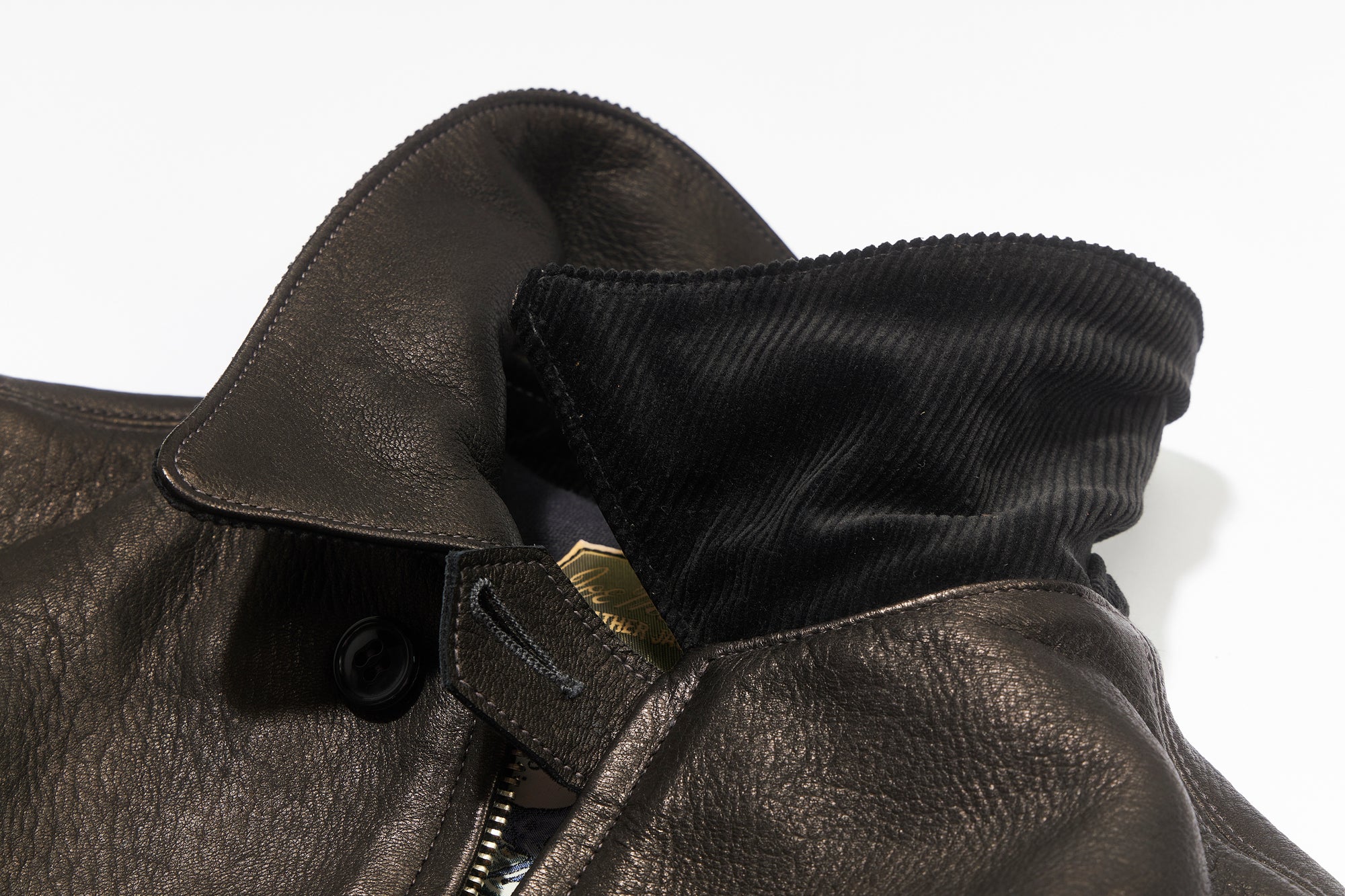 30s LEATHER SPORTS JACKET / FREEMAN (DEERSKIN)