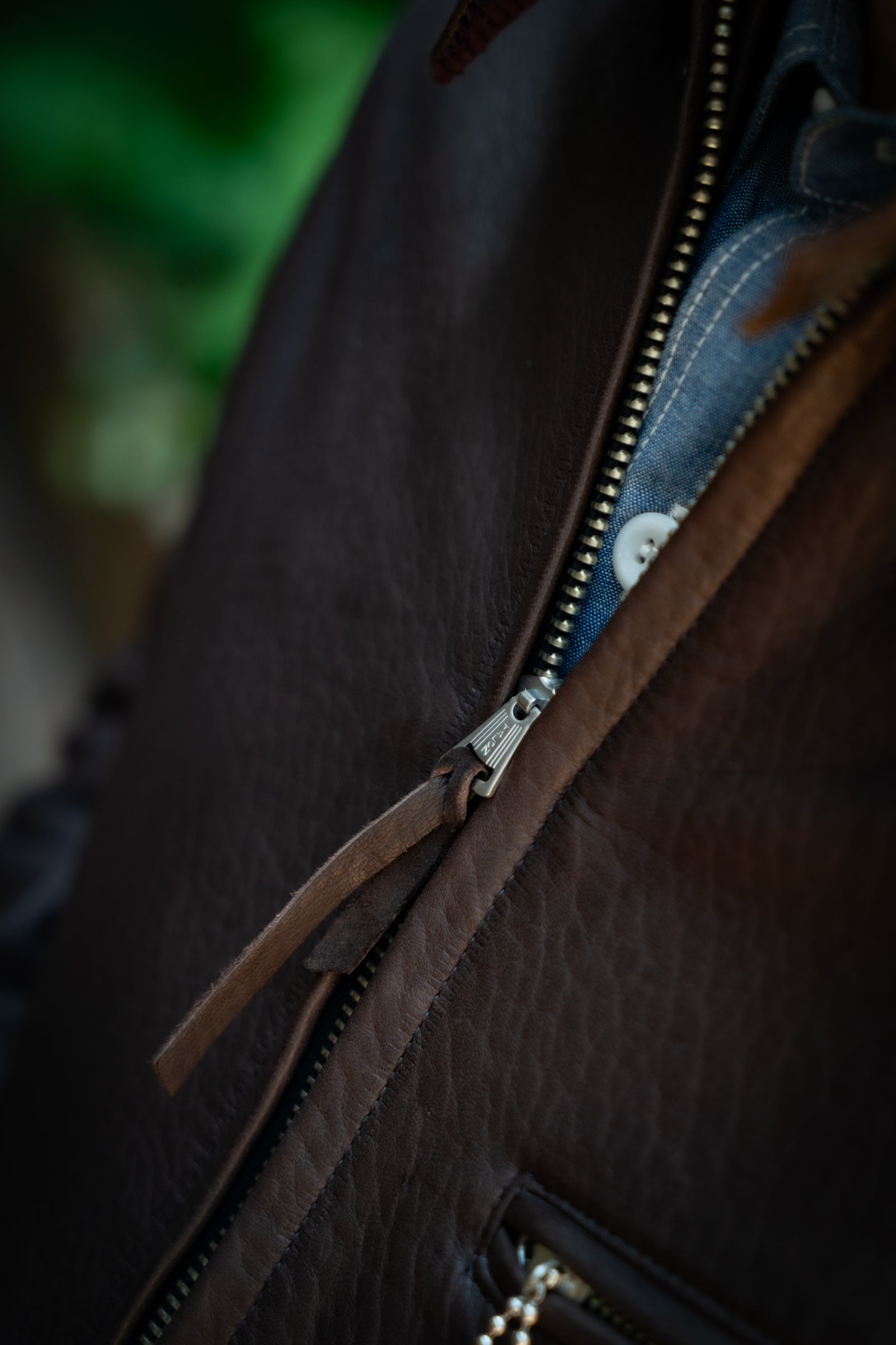 30s LEATHER SPORTS JACKET / FREEMAN (DEERSKIN) Gallery Image 5