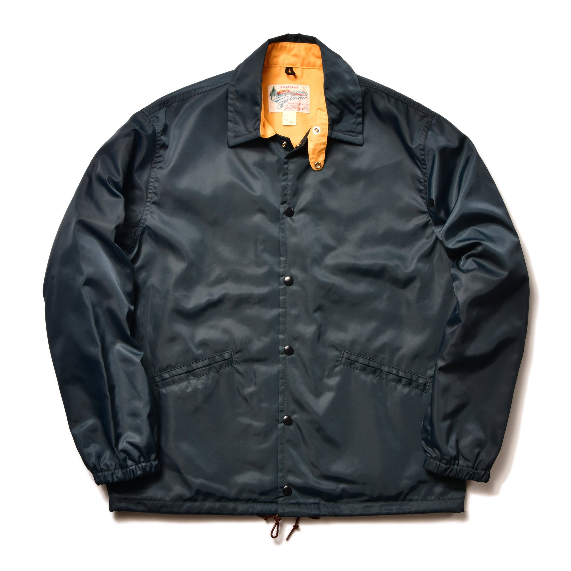 NYLON COTTON LINED COACH JACKET