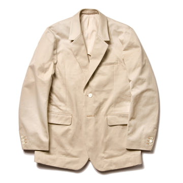 1950s COTTON CHINO SPORTS COAT / BEIGE