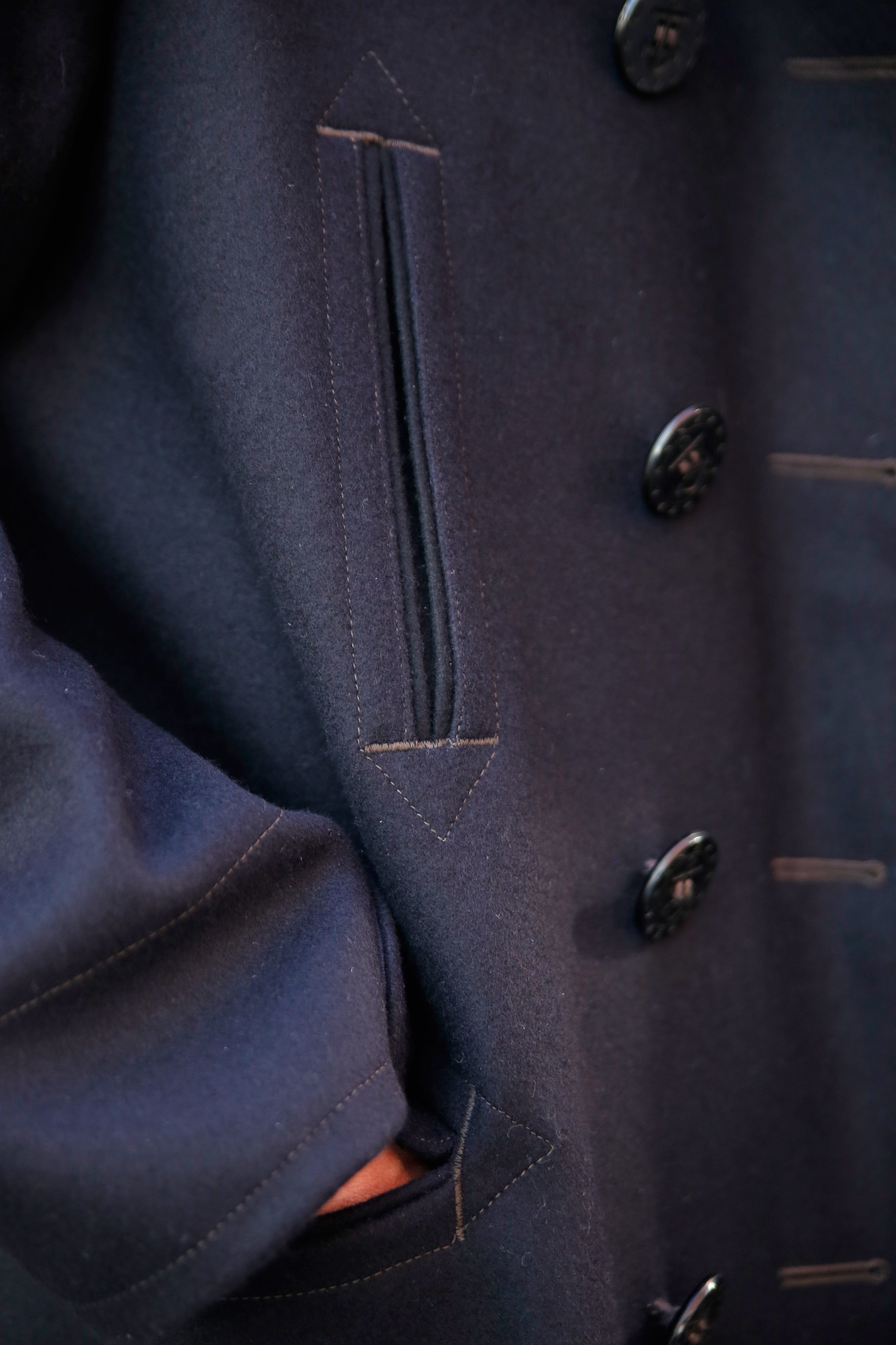 U.S. NAVY PEA COAT (1913) – The Real McCoy's