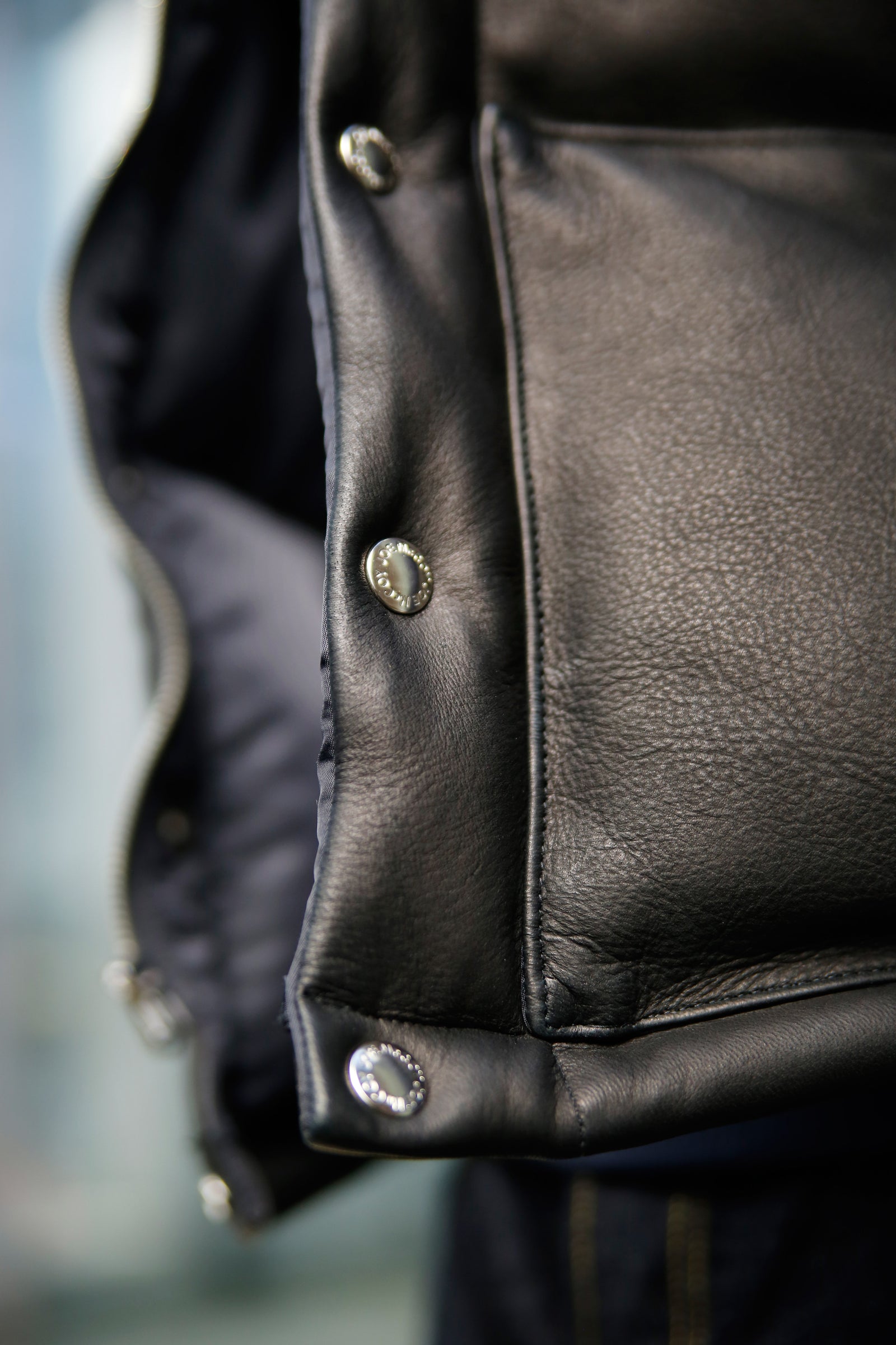 DEERSKIN DOWN VEST Gallery Image 3