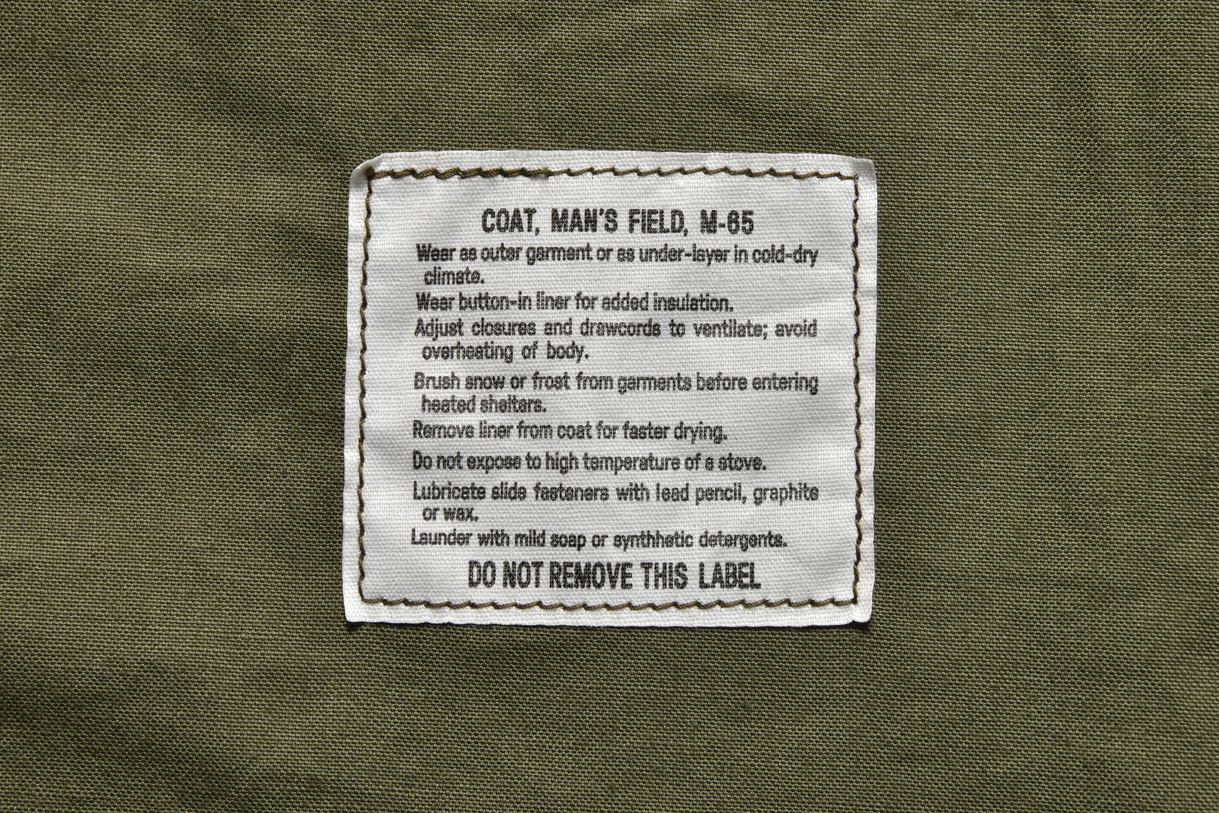 M-65 FIELD COAT / MITCHELL PATTERN – The Real McCoy's