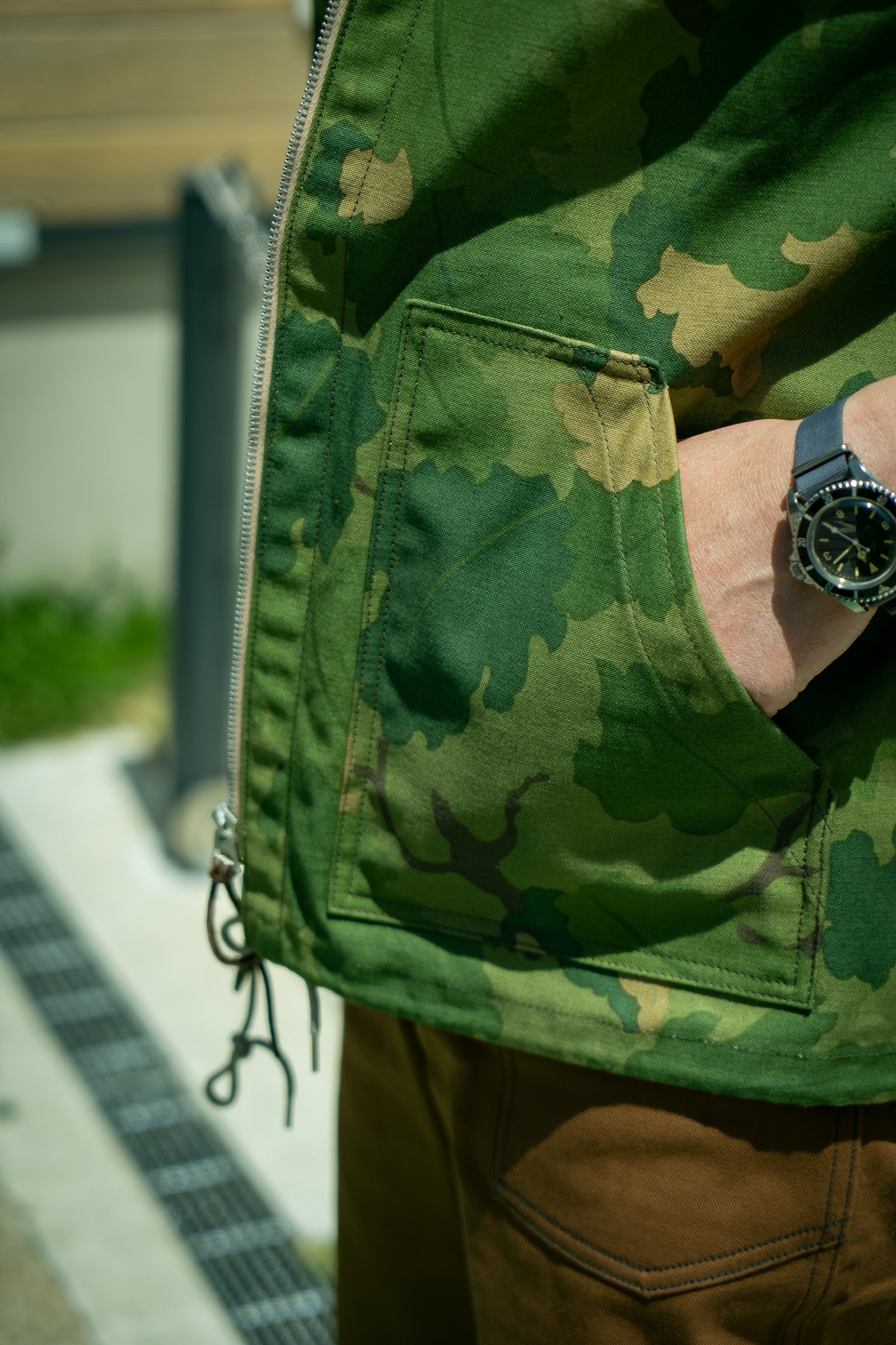 CAMOUFLAGE PARKA / MITCHELL PATTERN Gallery Image