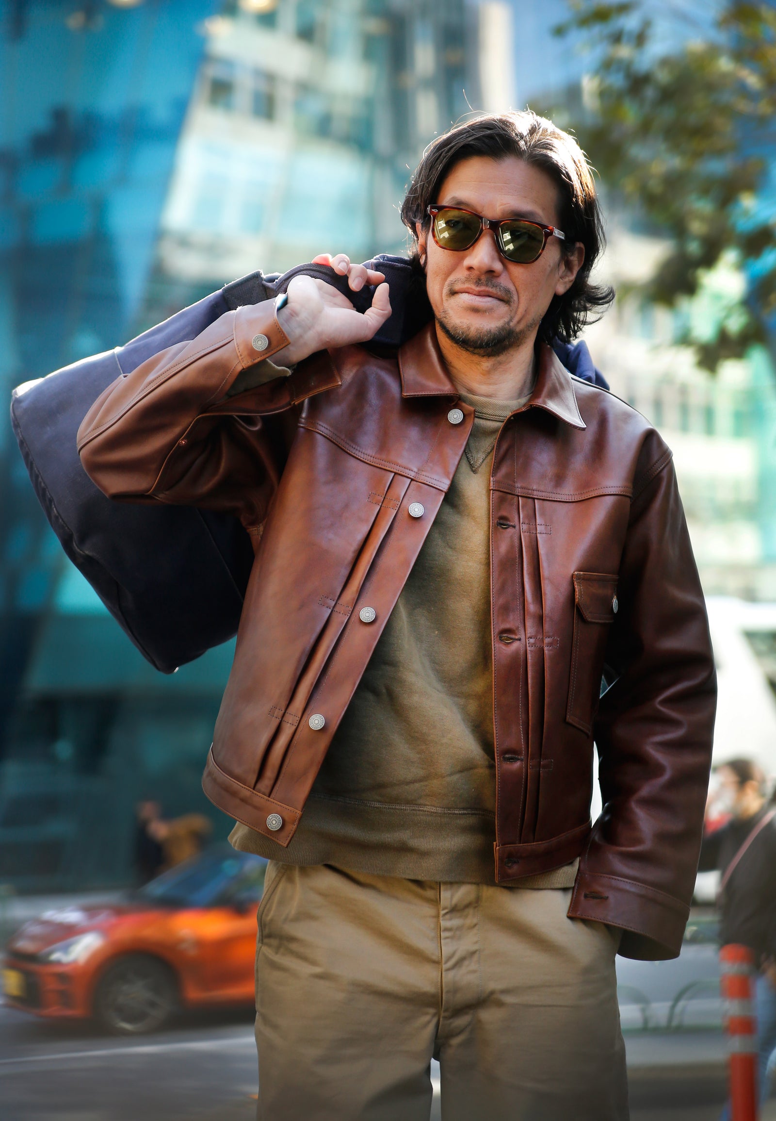 TYPE I LEATHER JACKET The Real McCoy's TYPE I LEATHER JACKET The Real McCoy's