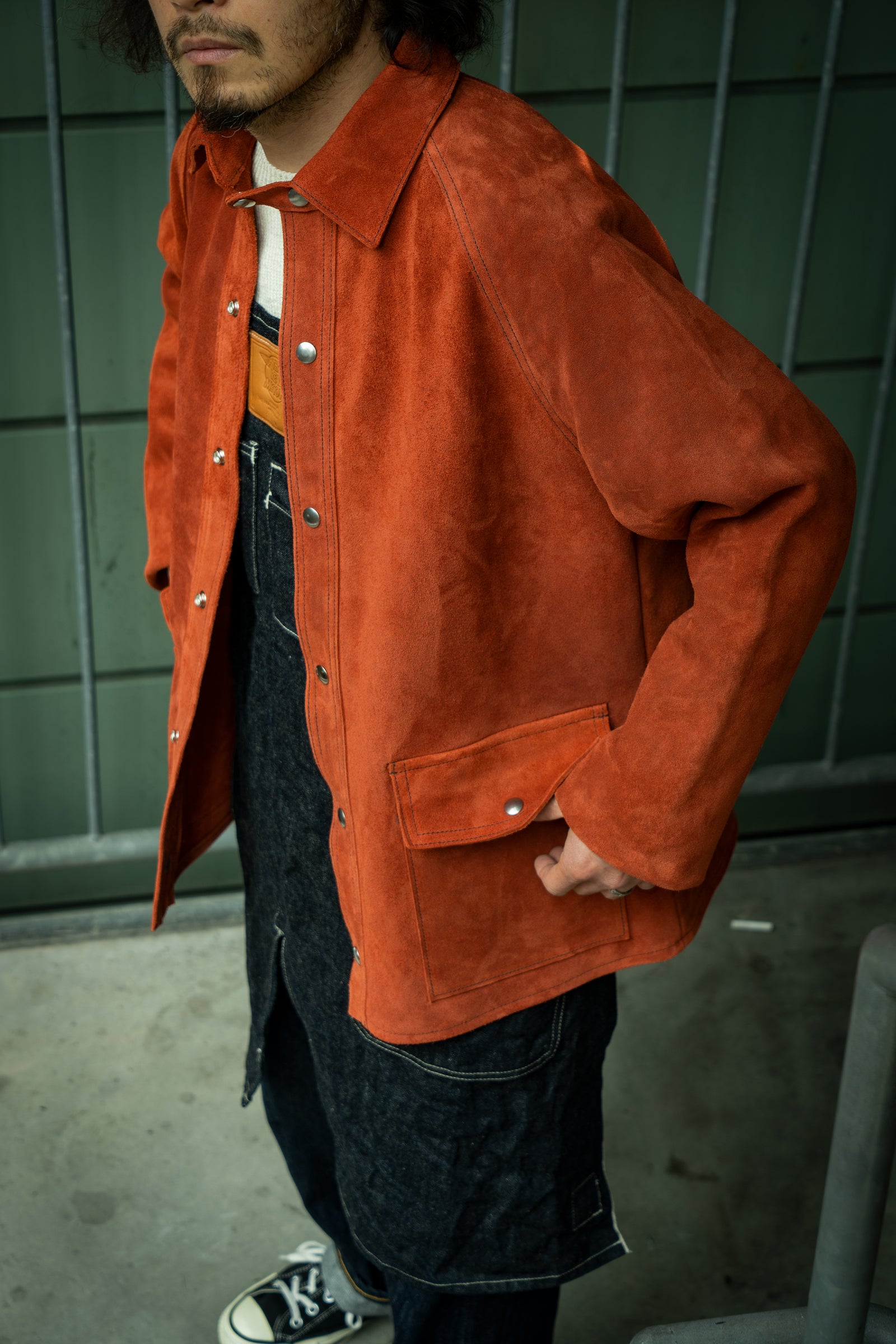 8HU LEATHER WELDER JACKET Gallery Image 3