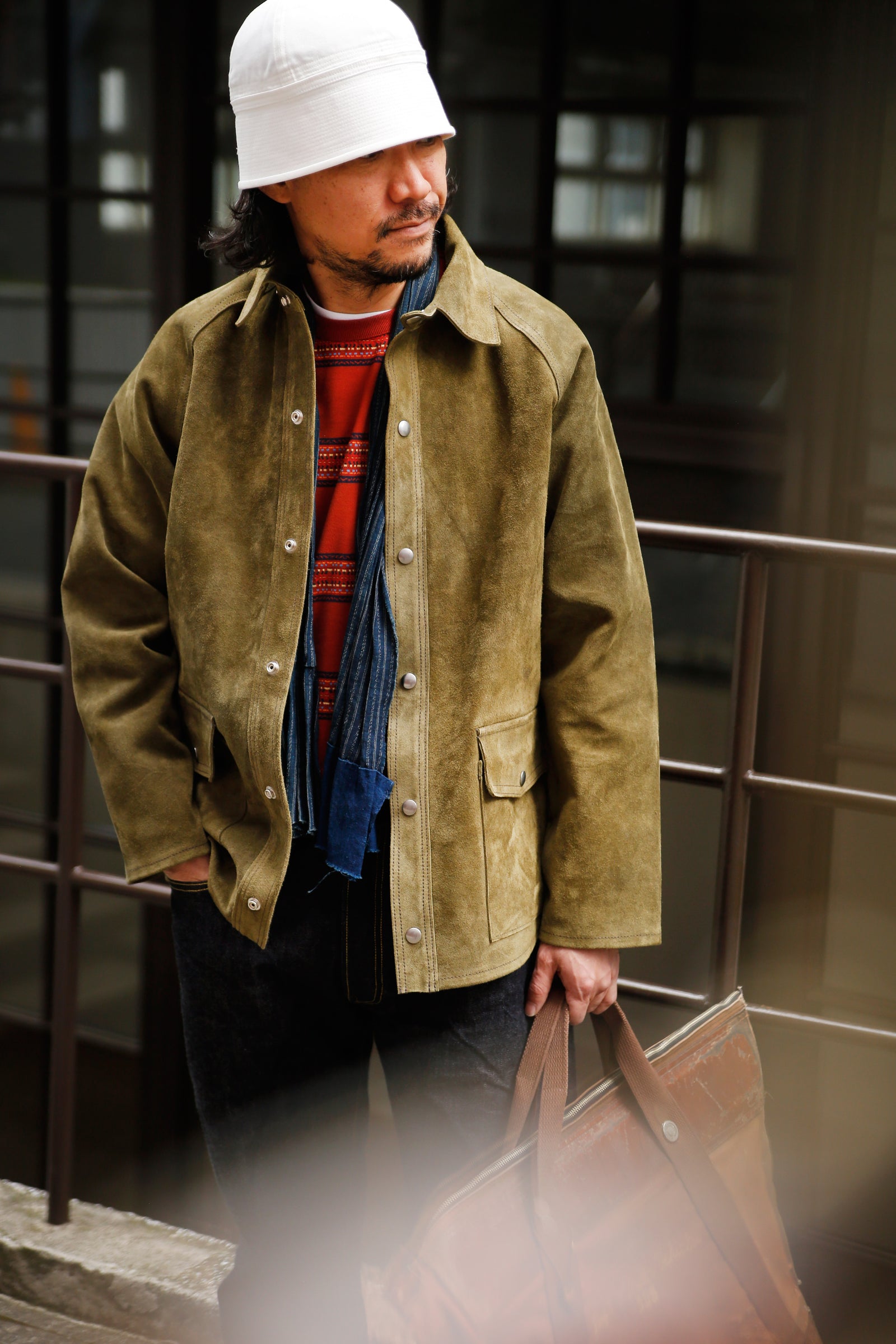 8HU LEATHER WELDER JACKET Gallery Image 2