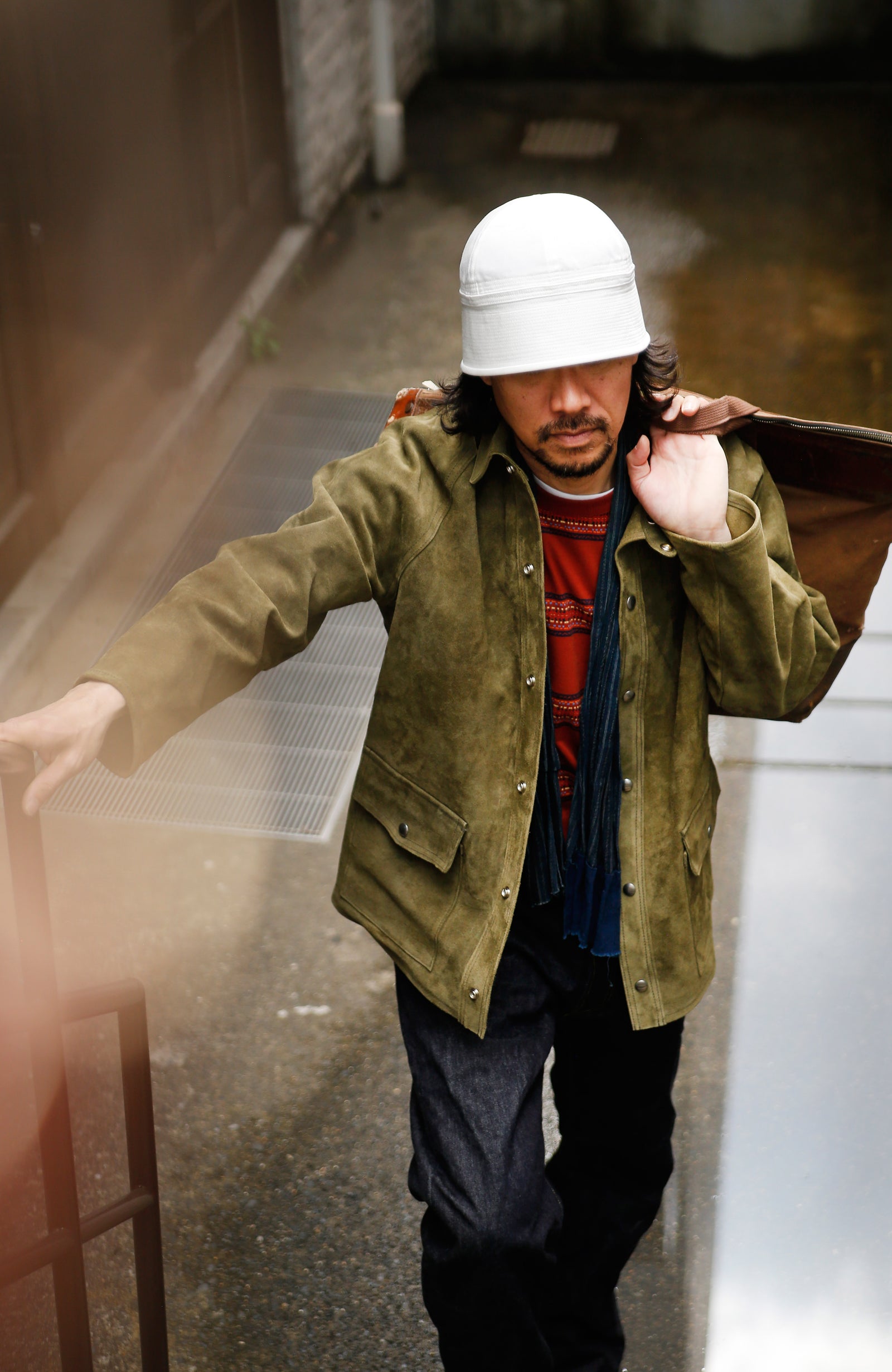 8HU LEATHER WELDER JACKET Gallery Image 1