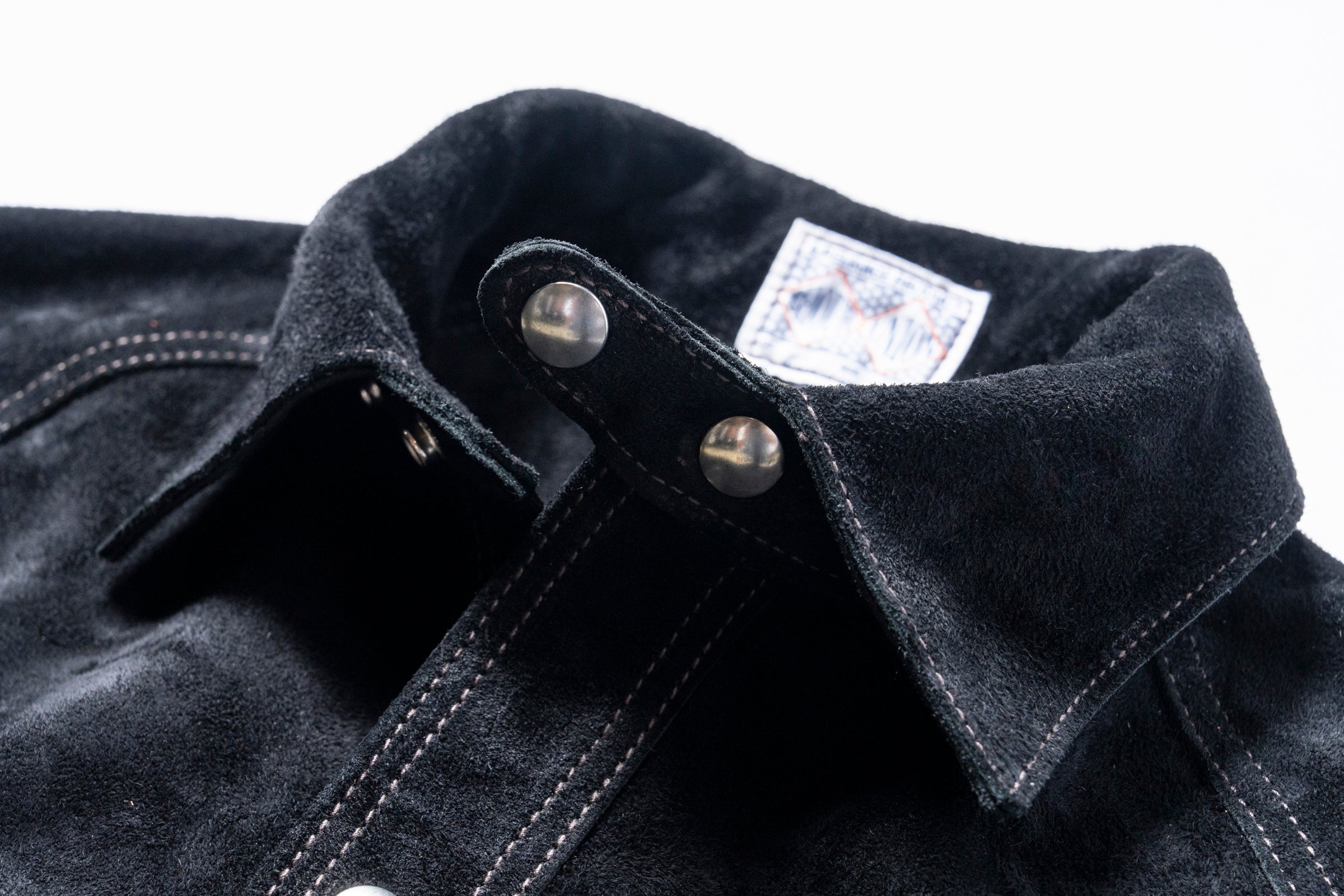 8HU LEATHER WELDER JACKET - BLACK – The Real McCoy's