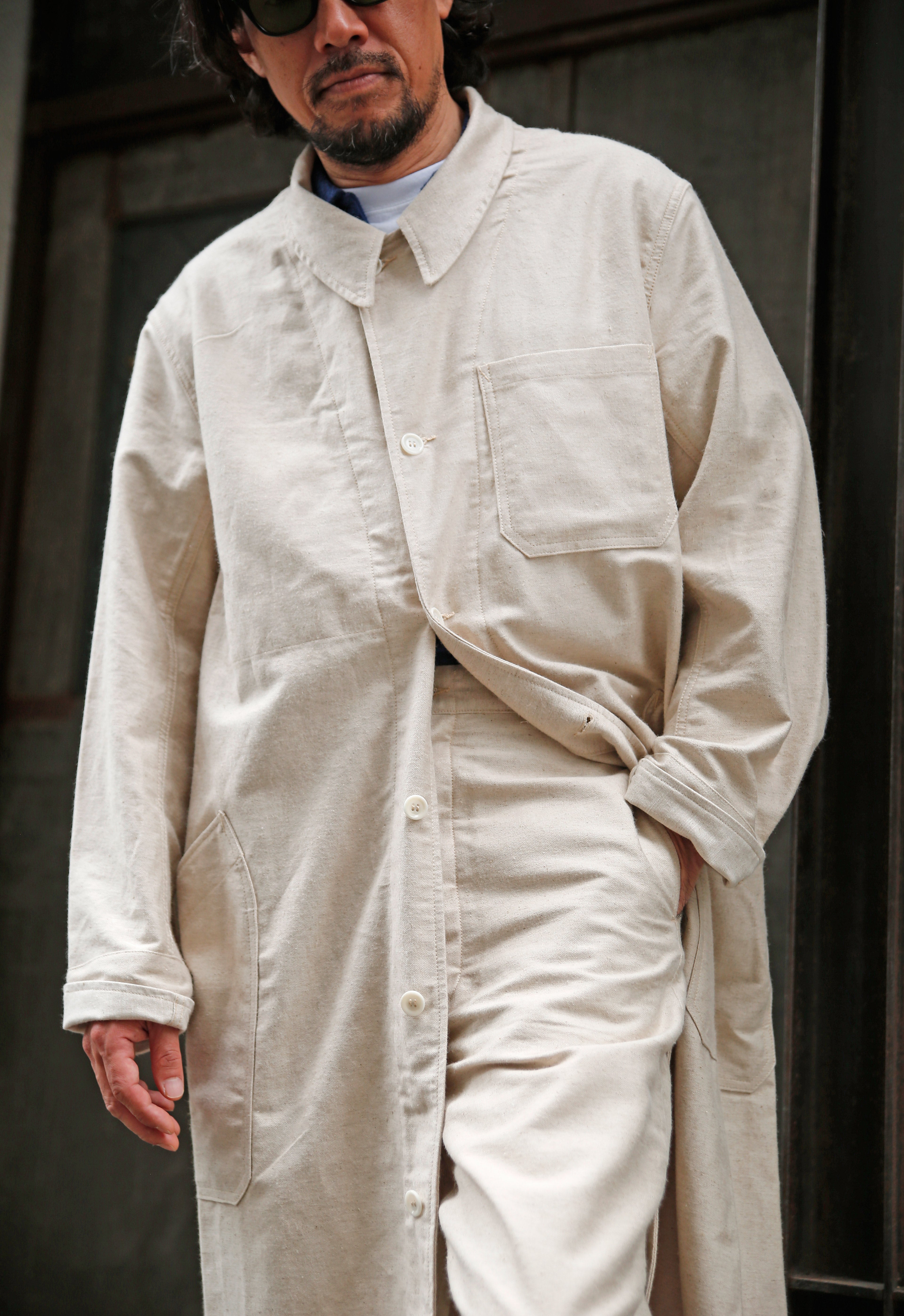 LINEN ATELIER COAT – The Real McCoy's