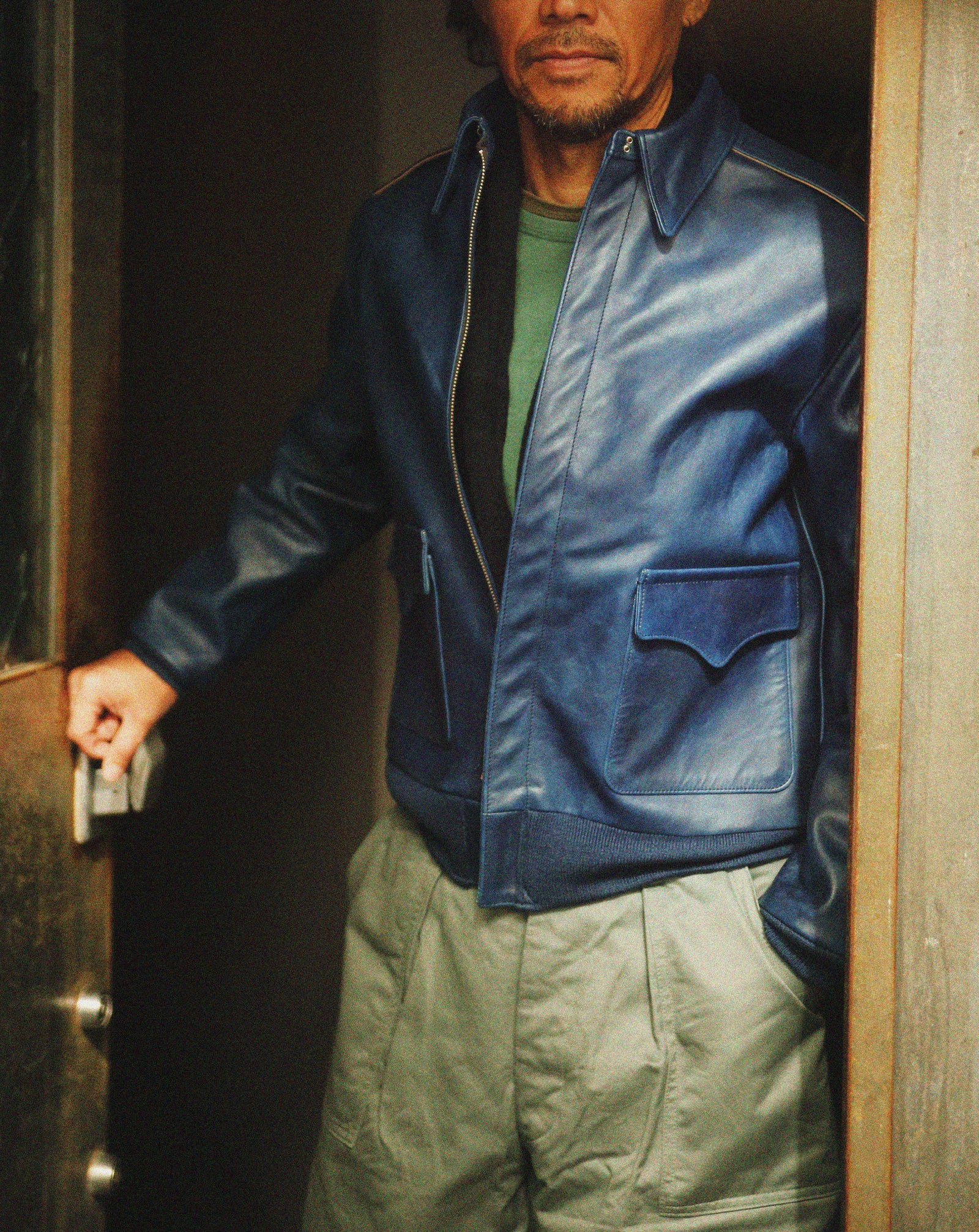 TYPE A-2 / INDIGO DYED Gallery Image 1