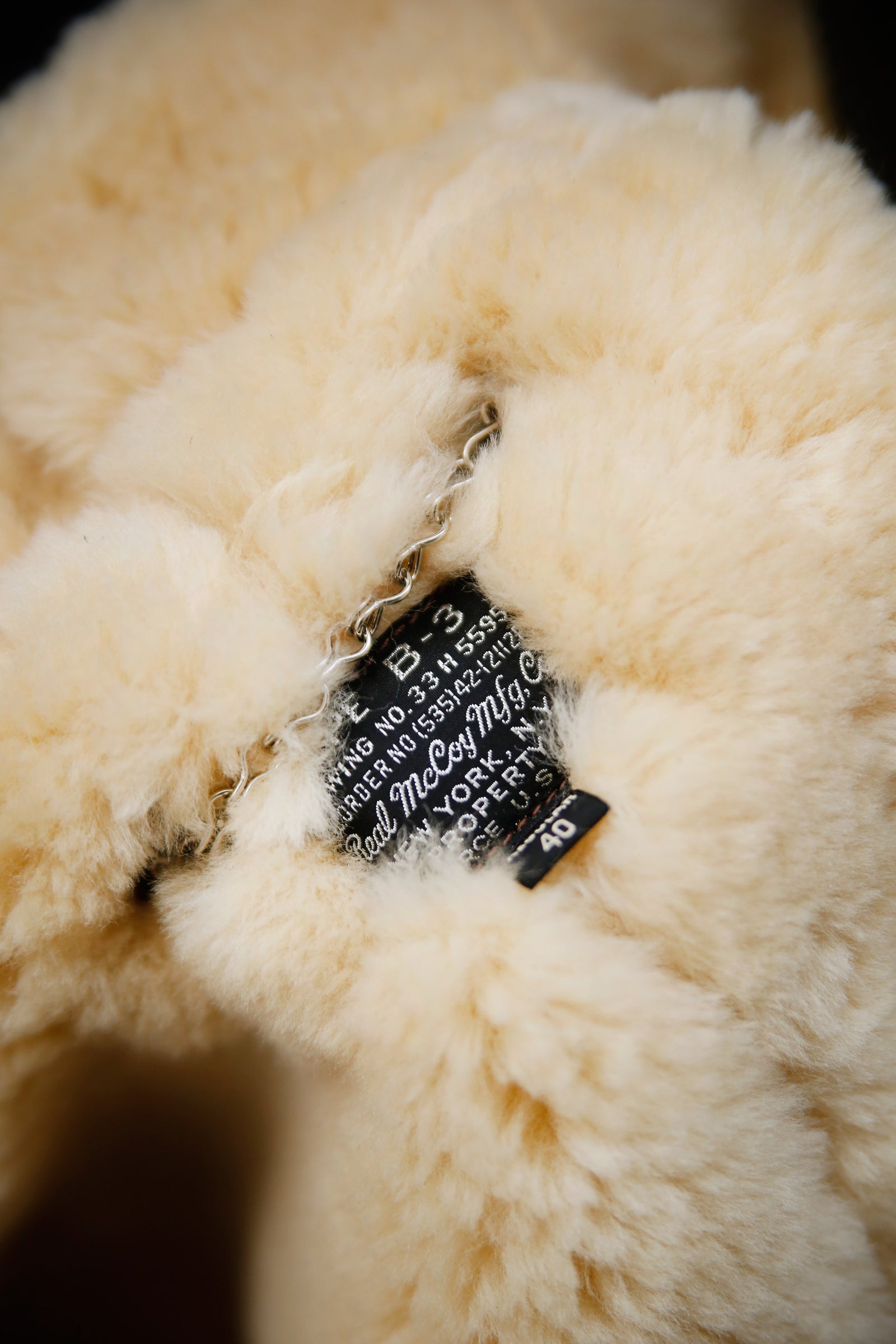 TYPE B-3 REAL McCOY MFG. CO. Gallery Image