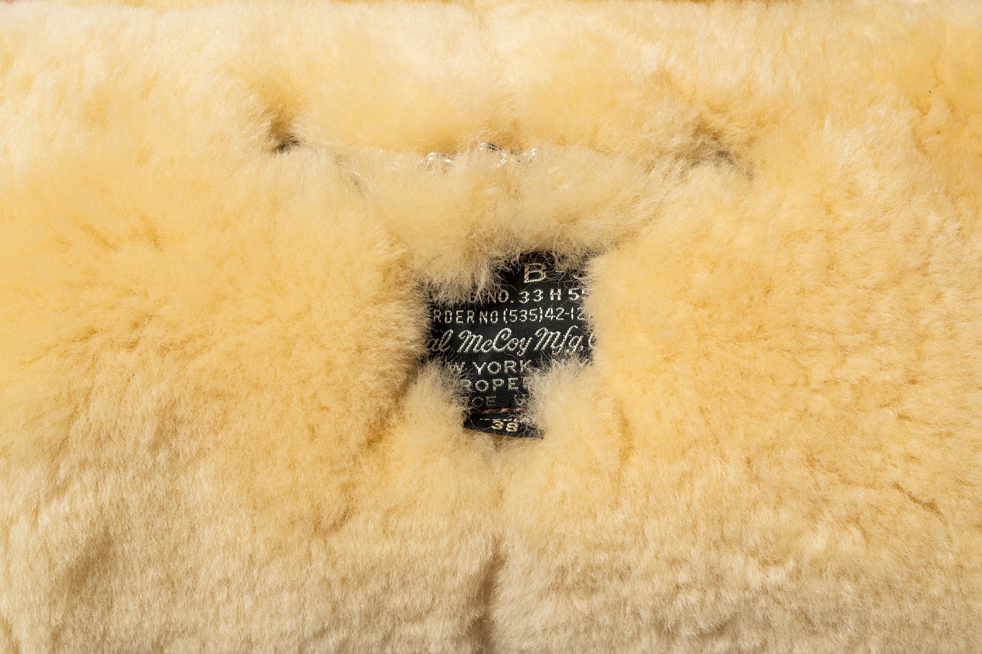 TYPE B-3 REAL McCOY MFG. CO.