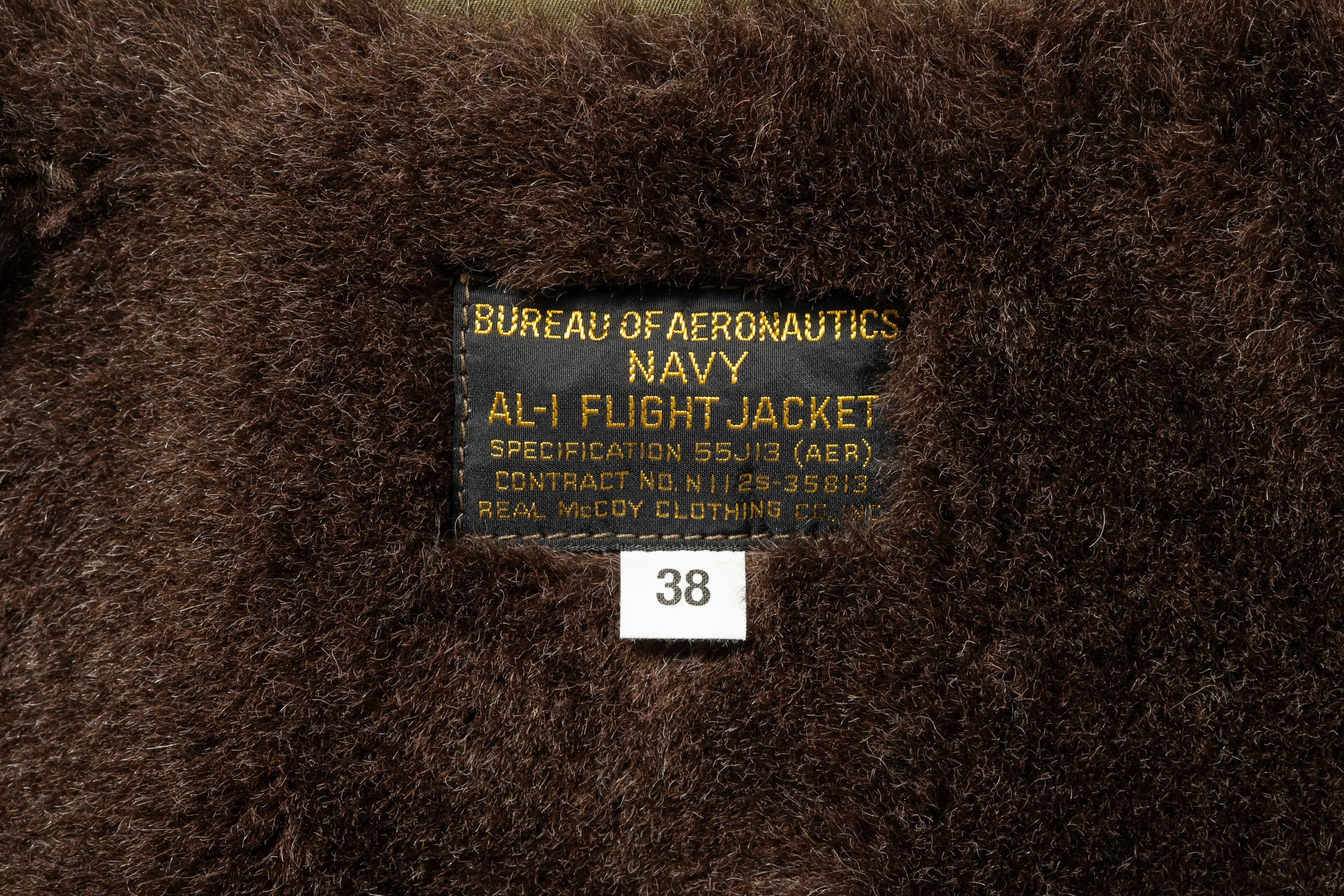 USN AL-1 FLIGHT JACKET – The Real McCoy's
