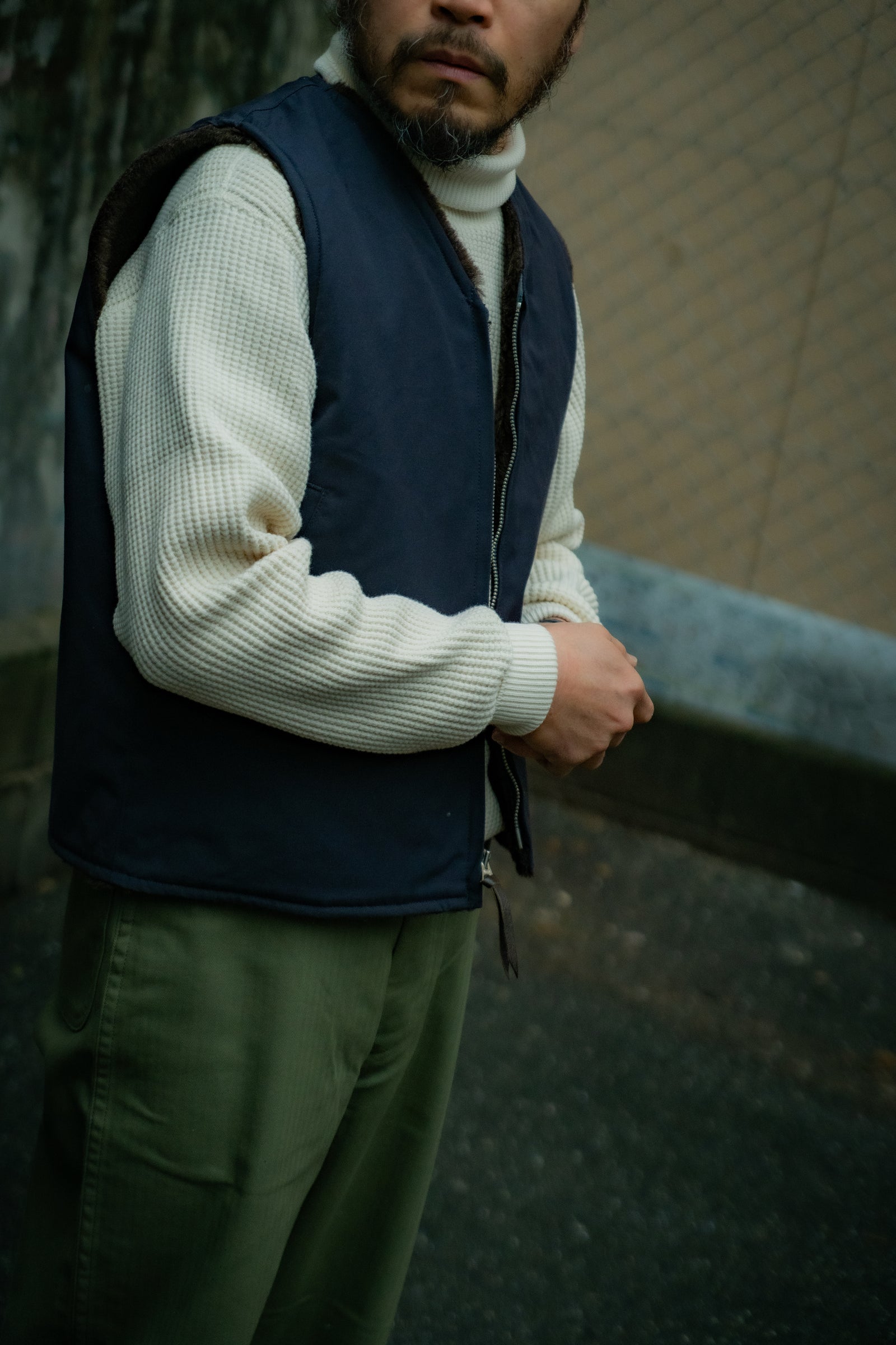 USN ALPACA VEST Gallery Image 3