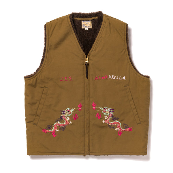 ALPACA VEST / USS ASHTABULA – The Real McCoy's