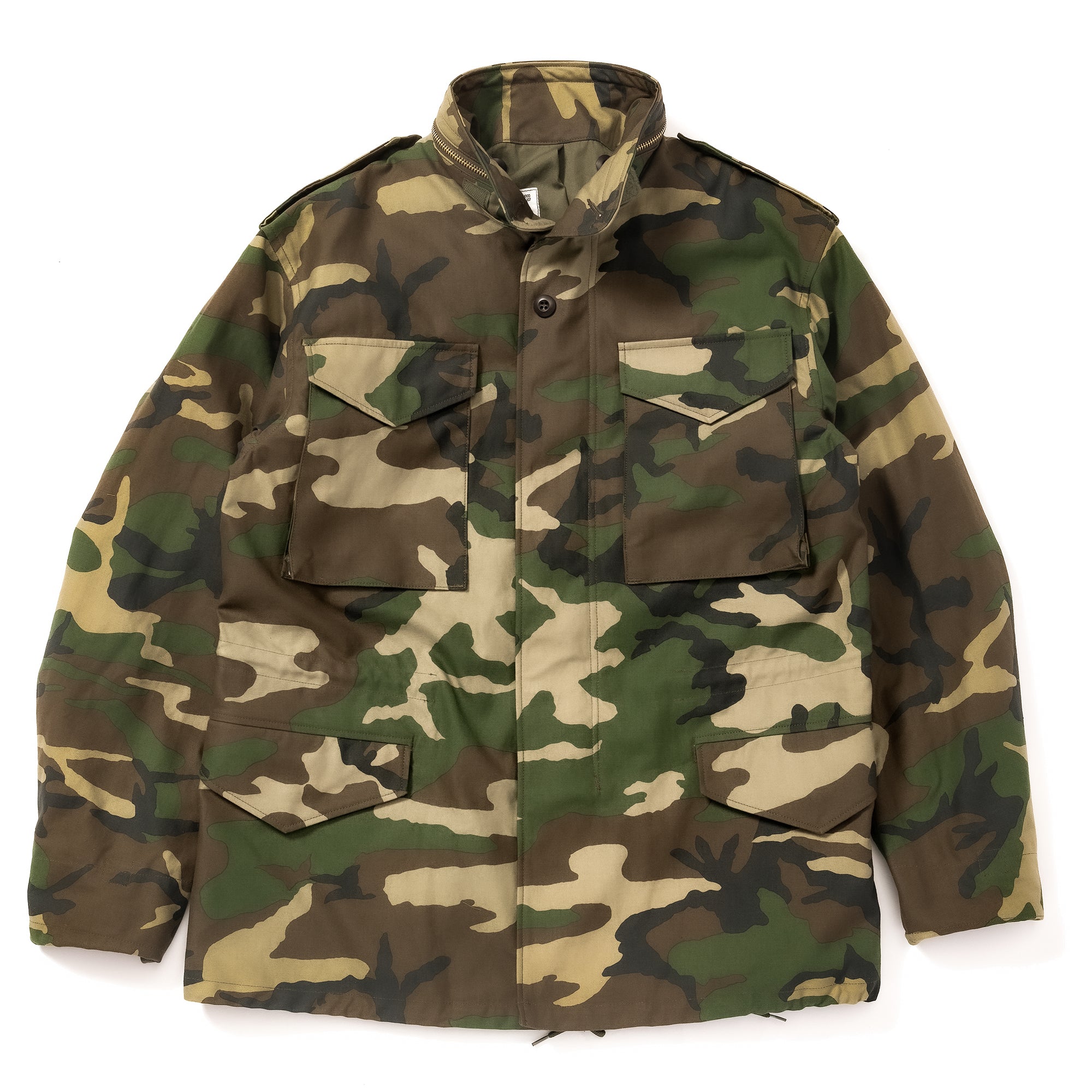 COAT, MAN'S, FIELD, M-65 / WOODLAND PATTERN