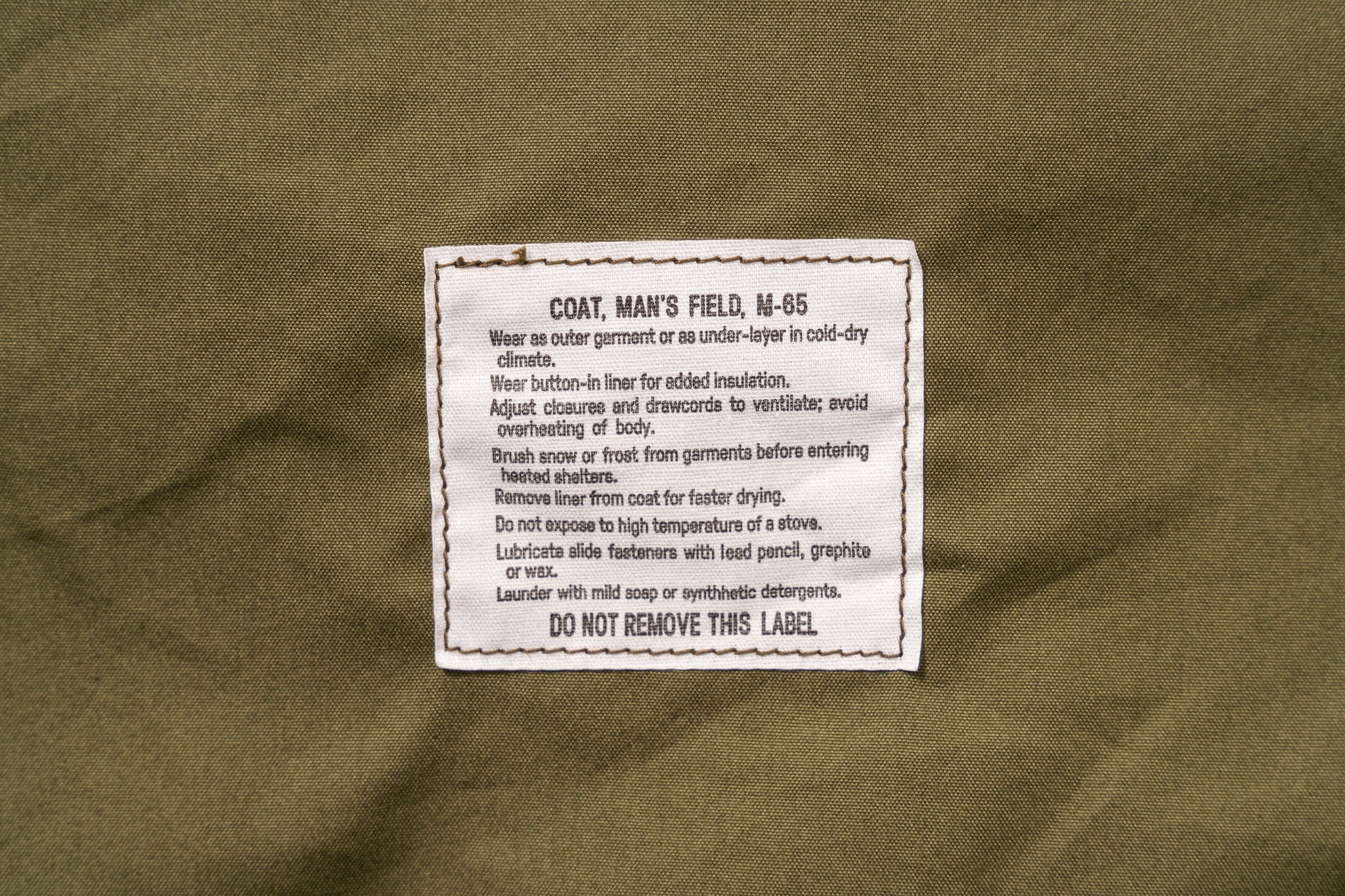 COAT, MAN'S, FIELD, M-65 / WOODLAND PATTERN