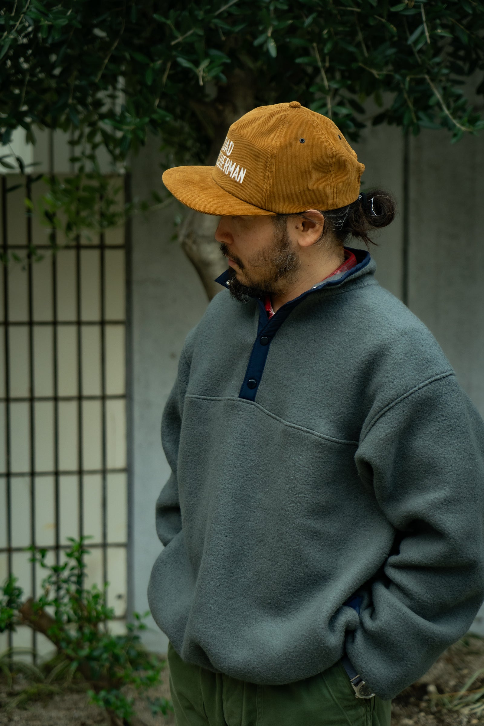 SNAP FRONT PULL-OVER FLEECE Gallery Image 3