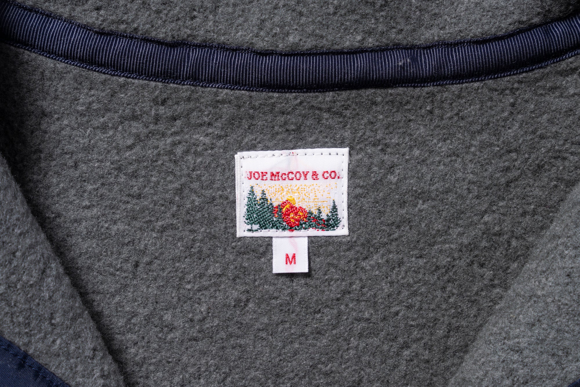 SNAP FRONT PULL-OVER FLEECE