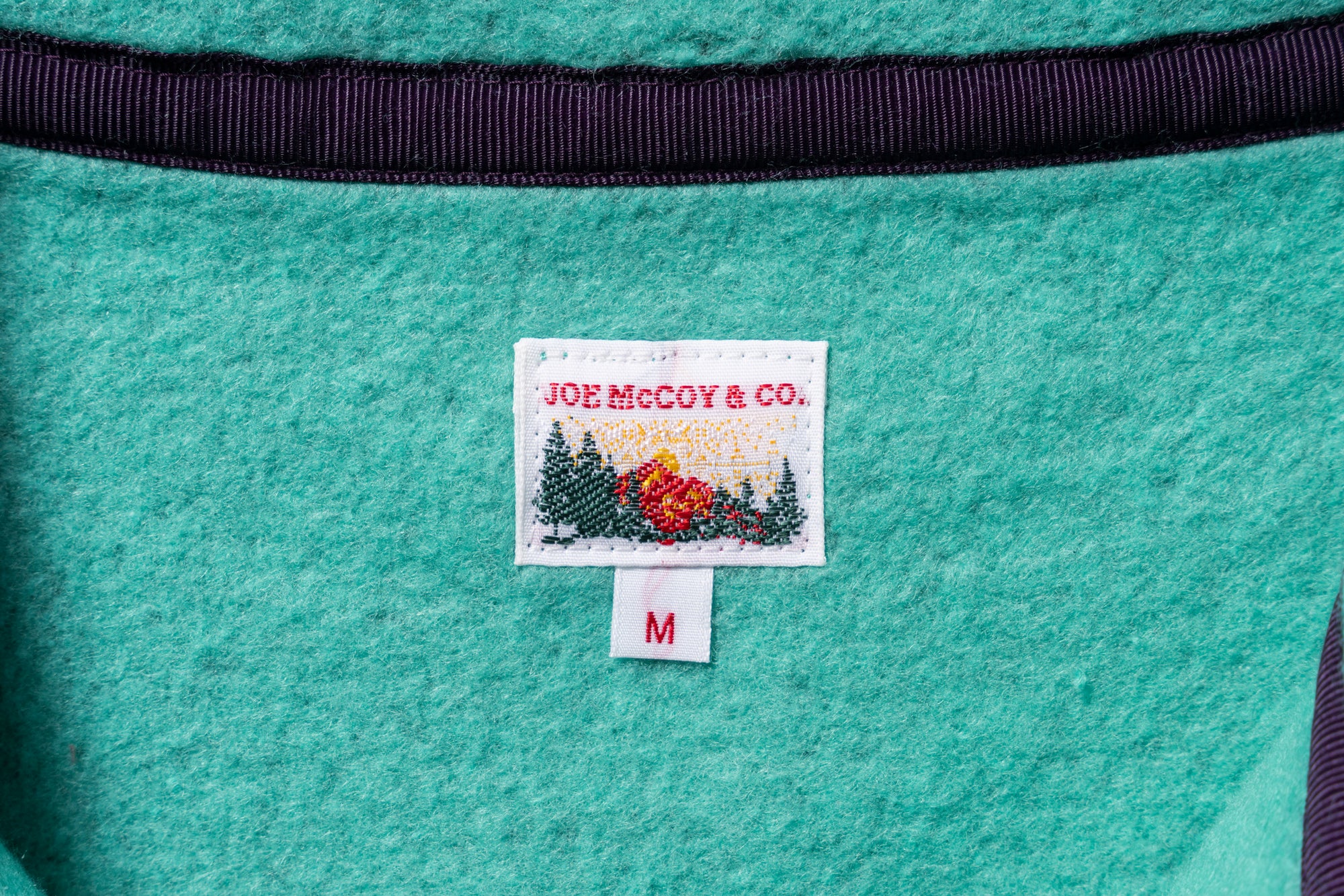 SNAP FRONT PULL-OVER FLEECE