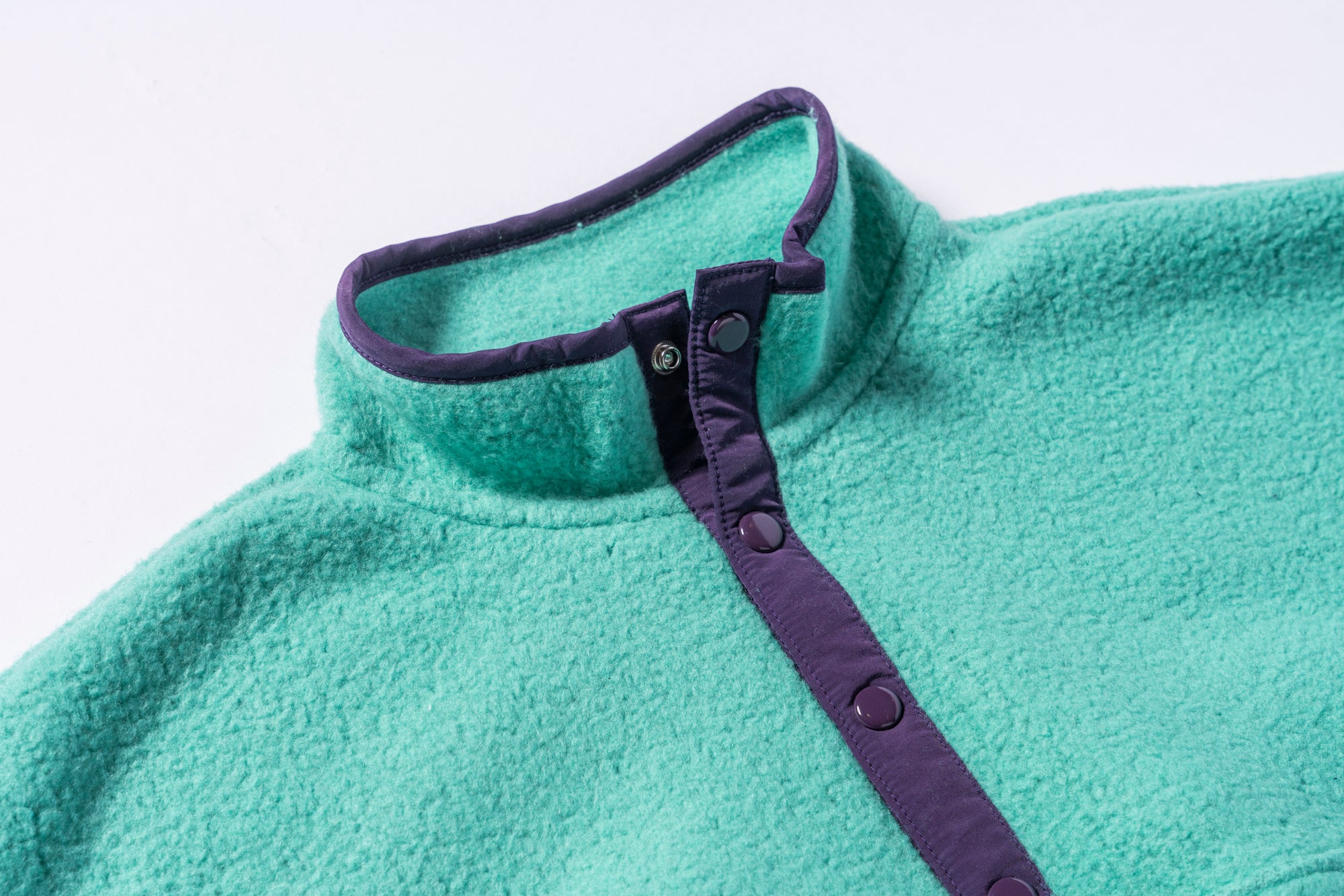 SNAP FRONT PULL-OVER FLEECE