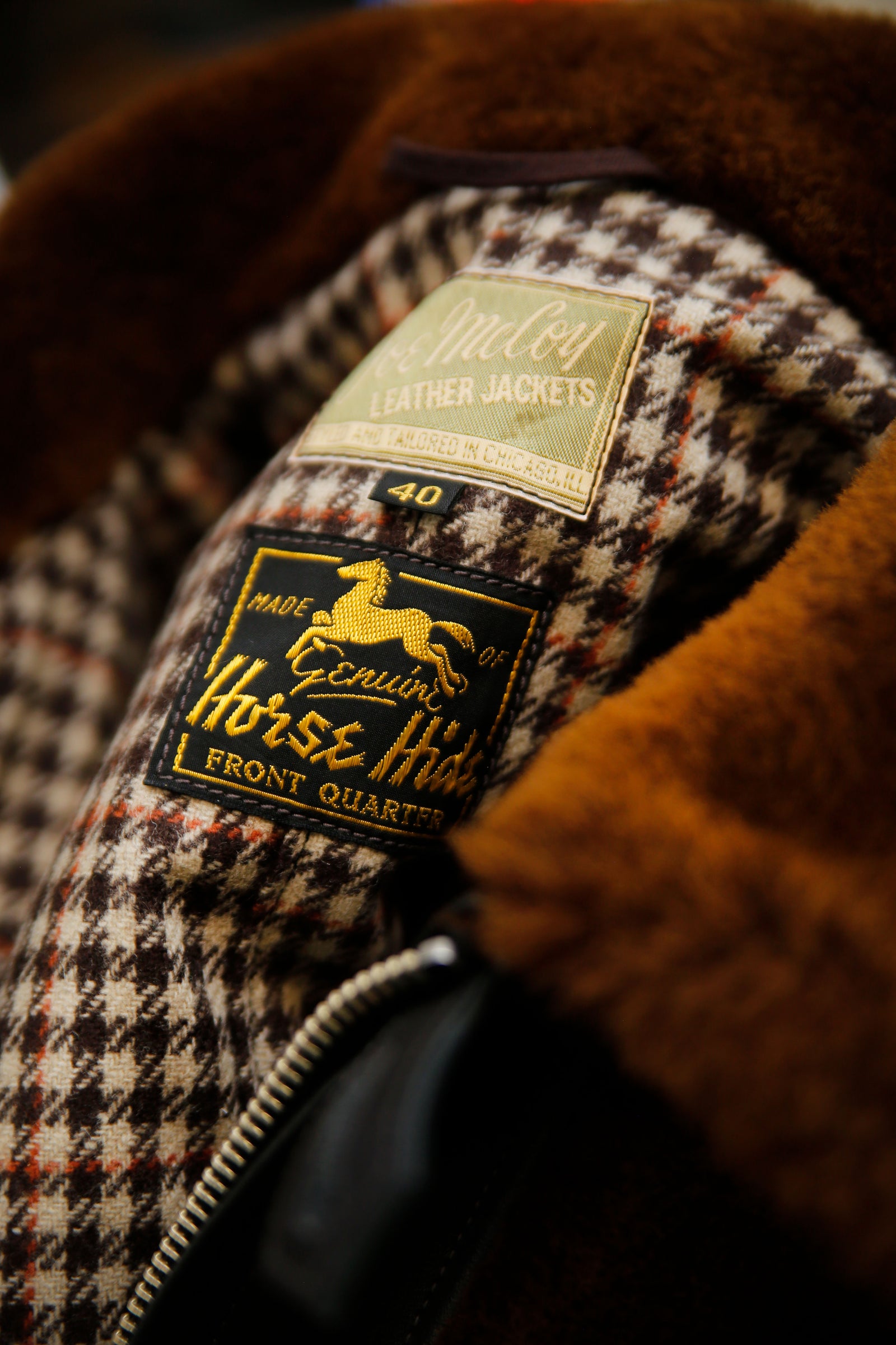 AKLAK GRIZZLY JACKET / BLACK,BROWN Gallery Image 7