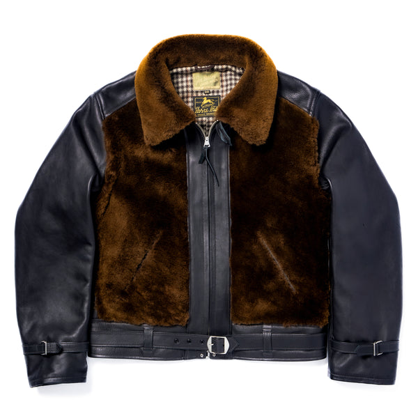 AKLAK GRIZZLY JACKET / BLACK,BROWN – The Real McCoy's