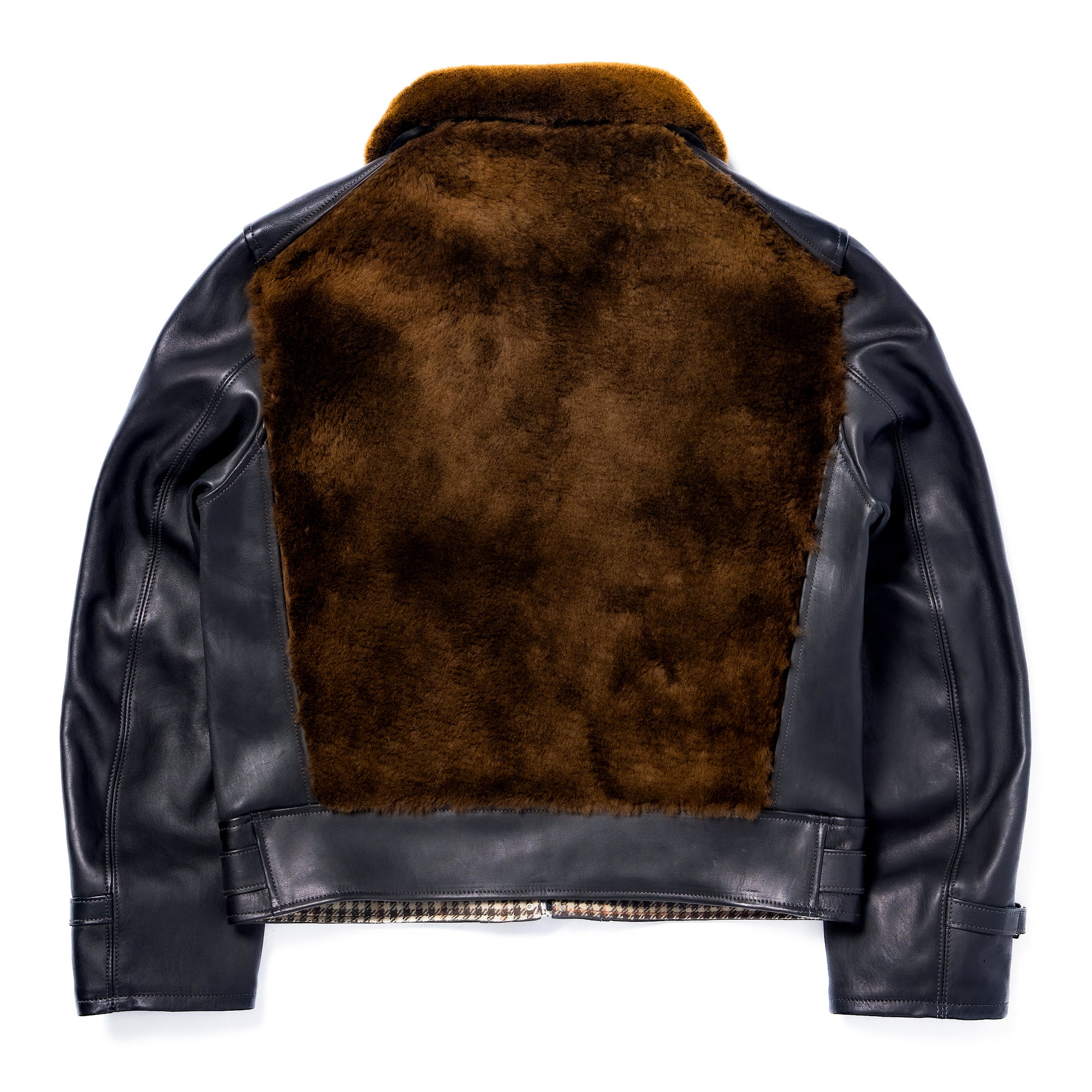 AKLAK GRIZZLY JACKET / BLACK,BROWN