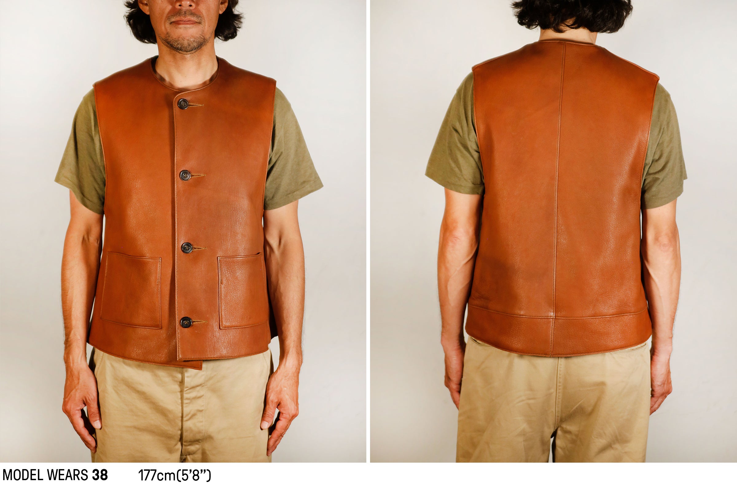JERKIN VEST / SHEEPSKIN – The Real McCoy's
