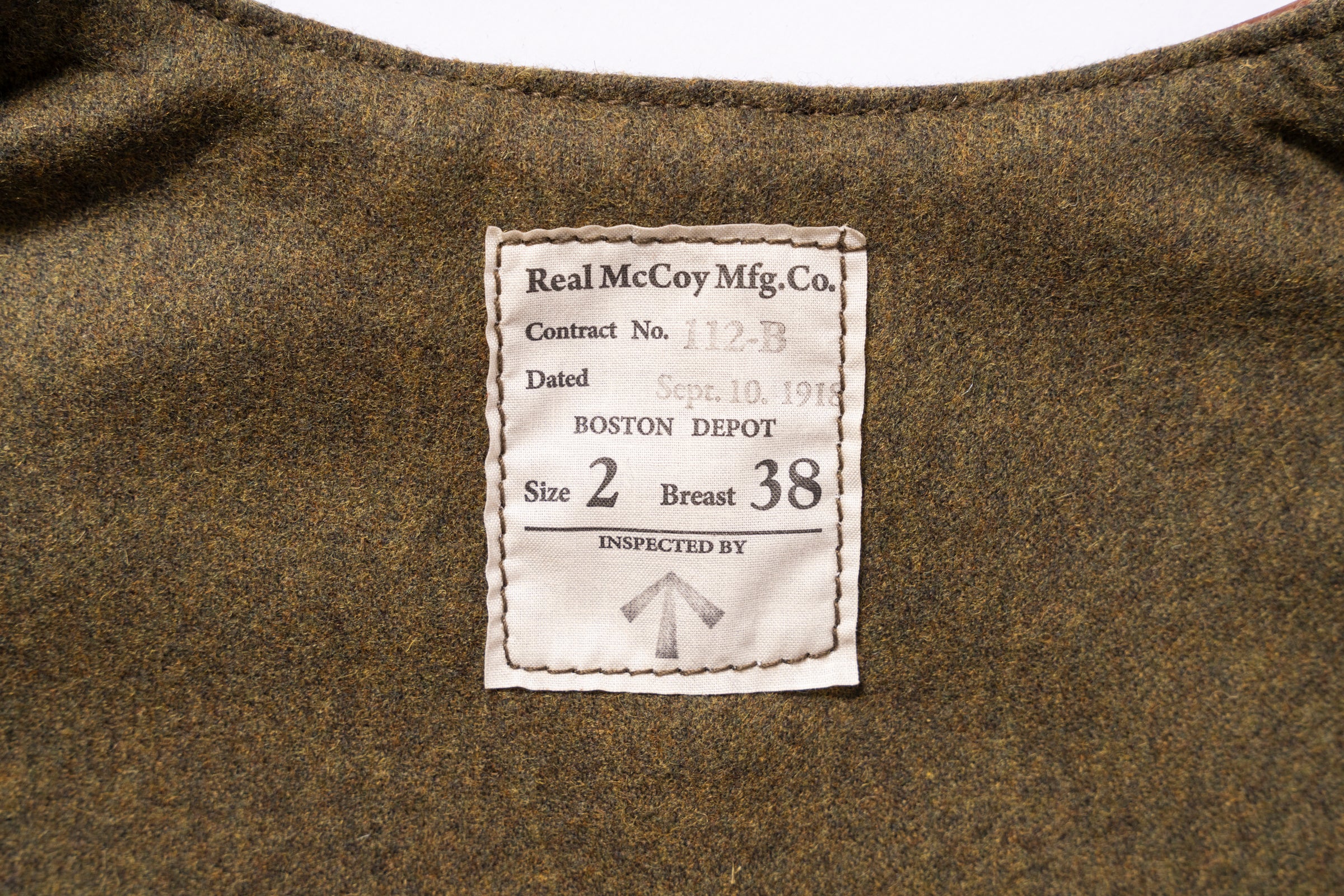 JERKIN VEST / SHEEPSKIN – The Real McCoy's