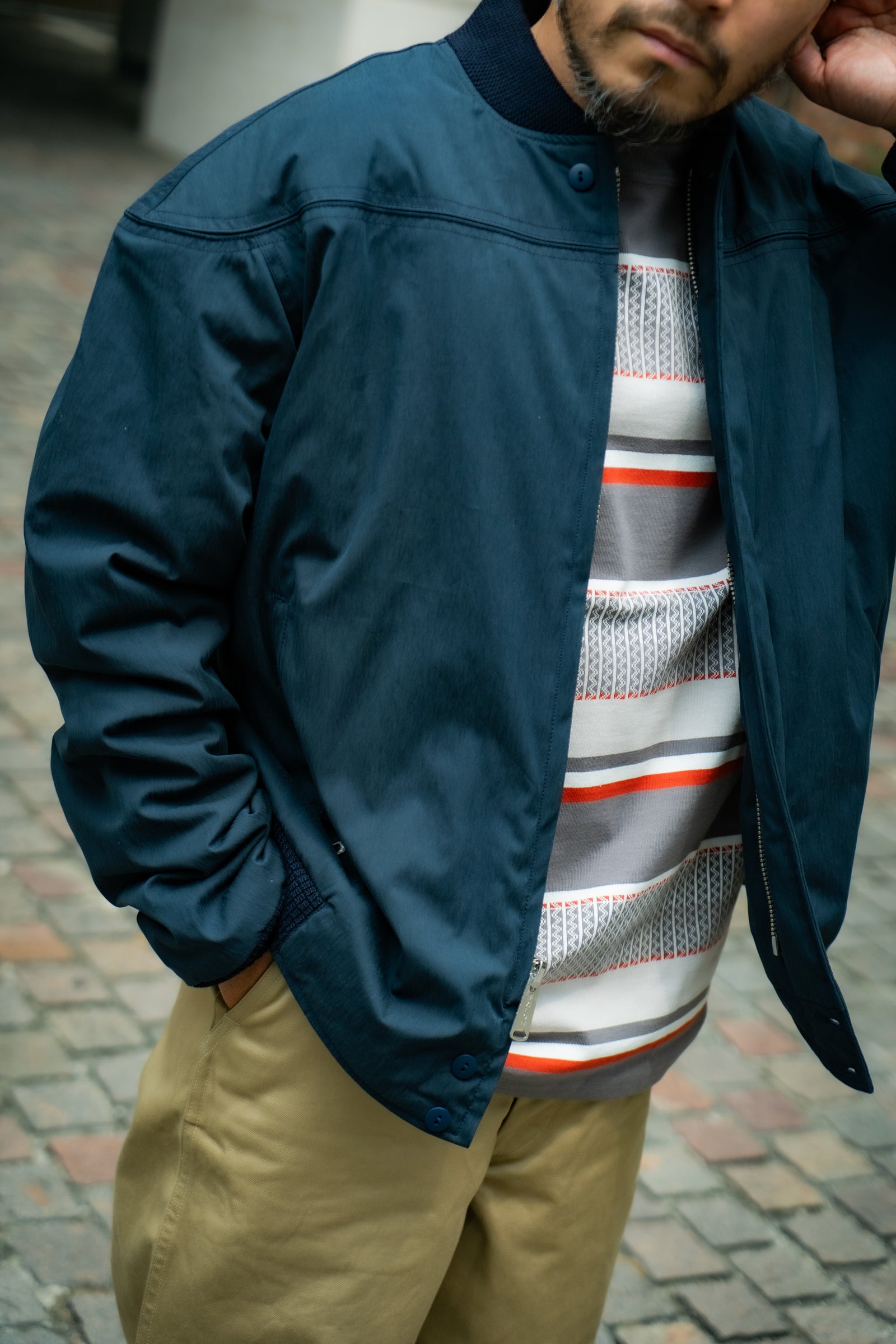 CAPE SHOULDER SPORTS JACKET Gallery Image 1