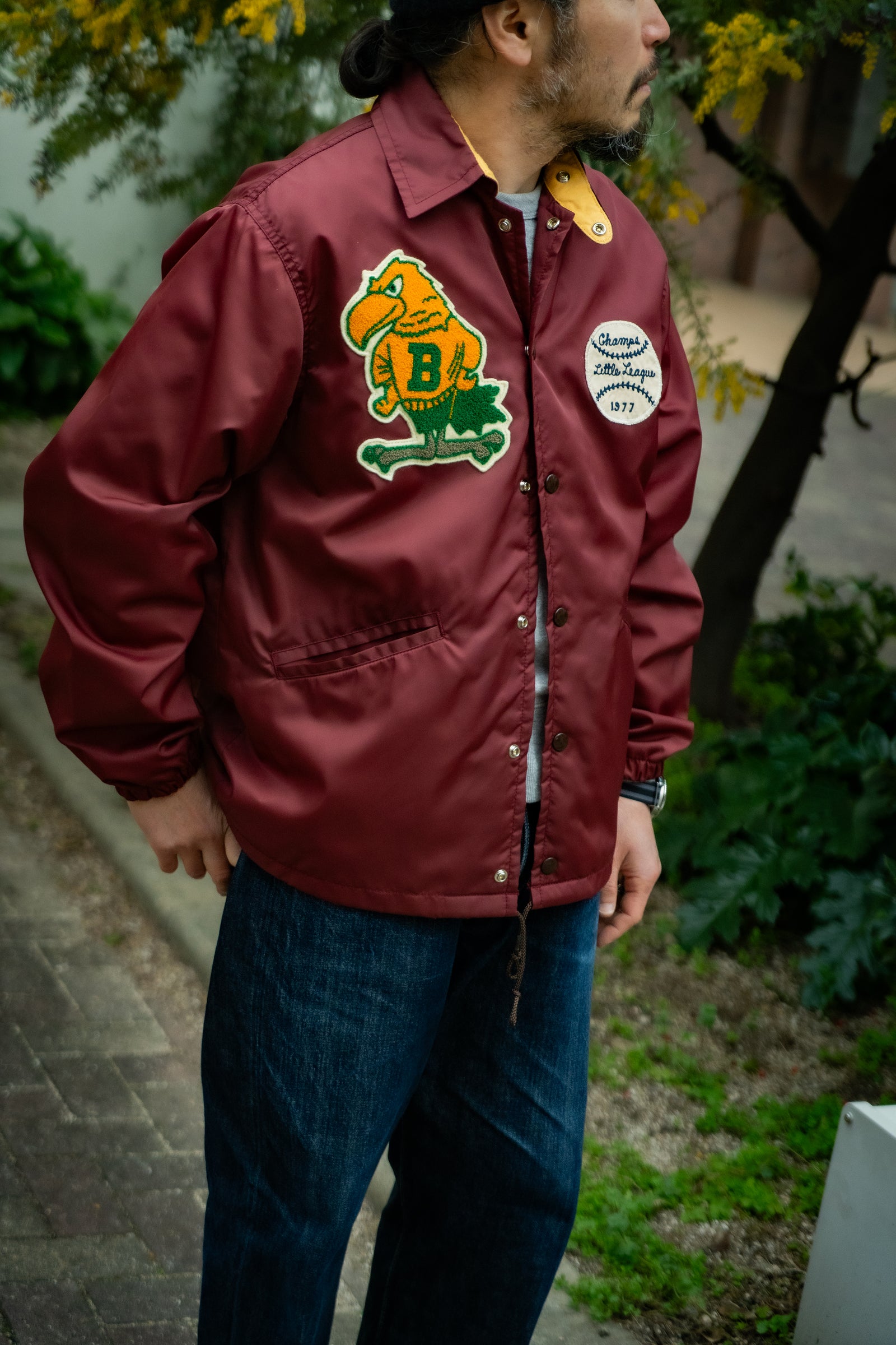 NYLON COACH JACKET / BIRDIES Gallery Image 4