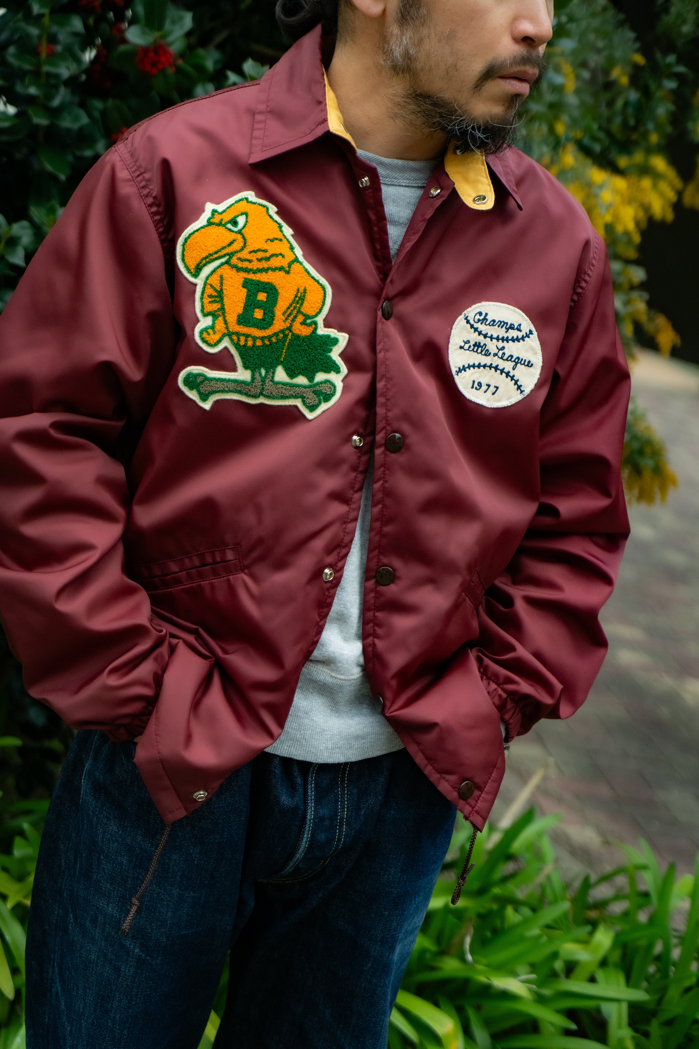 NYLON COACH JACKET / BIRDIES – The Real McCoy's