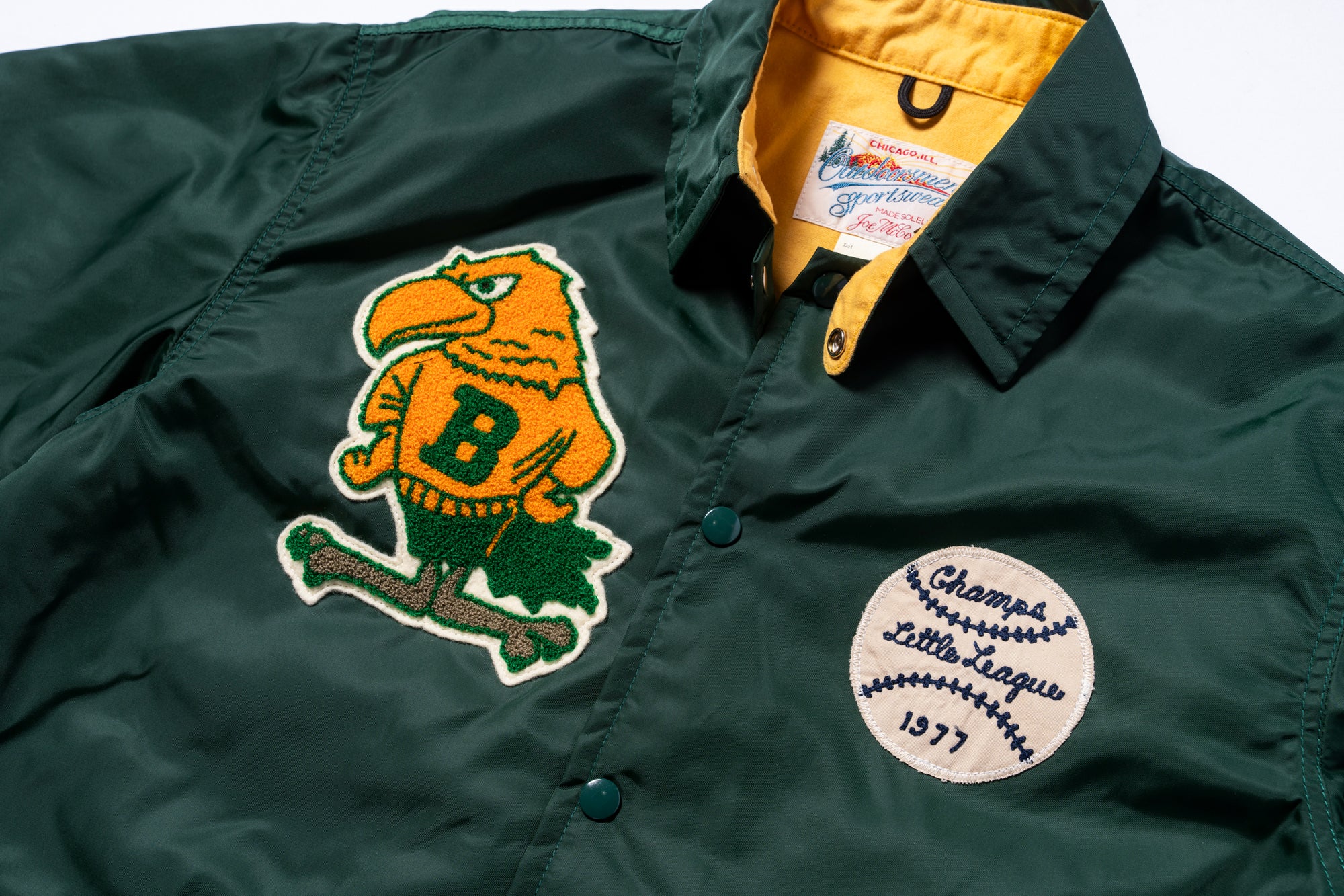 NYLON COACH JACKET / BIRDIES