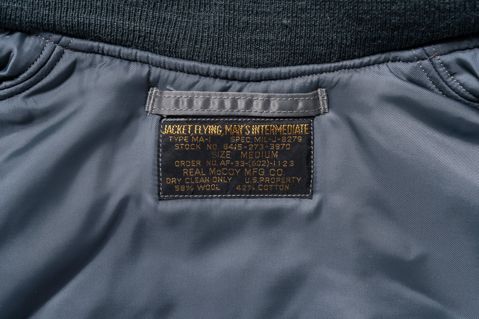 TYPE MA-1 REAL McCOY MFG. CO. / J-8279