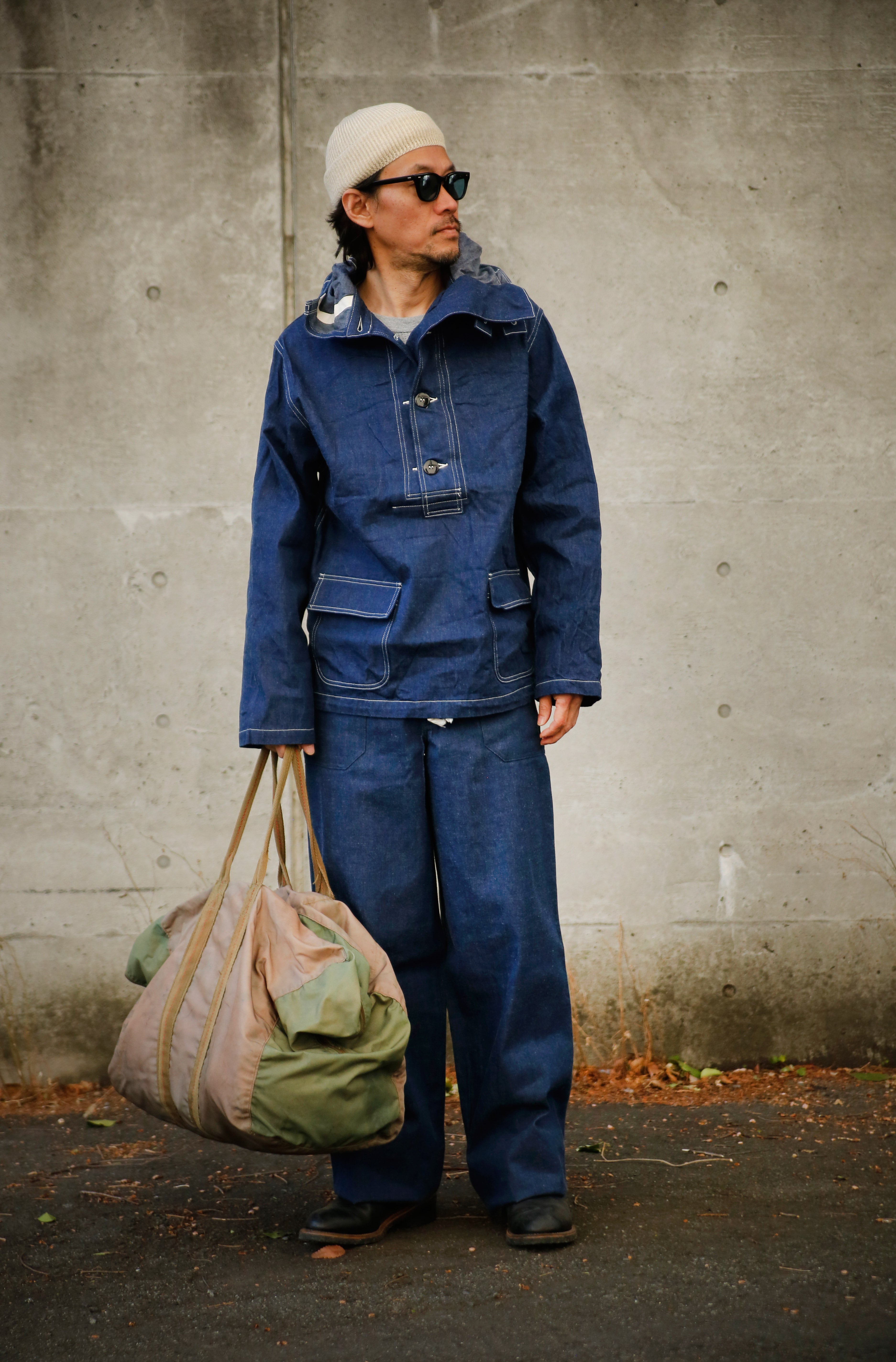 U.S. NAVY DENIM PARKA – The Real McCoy's