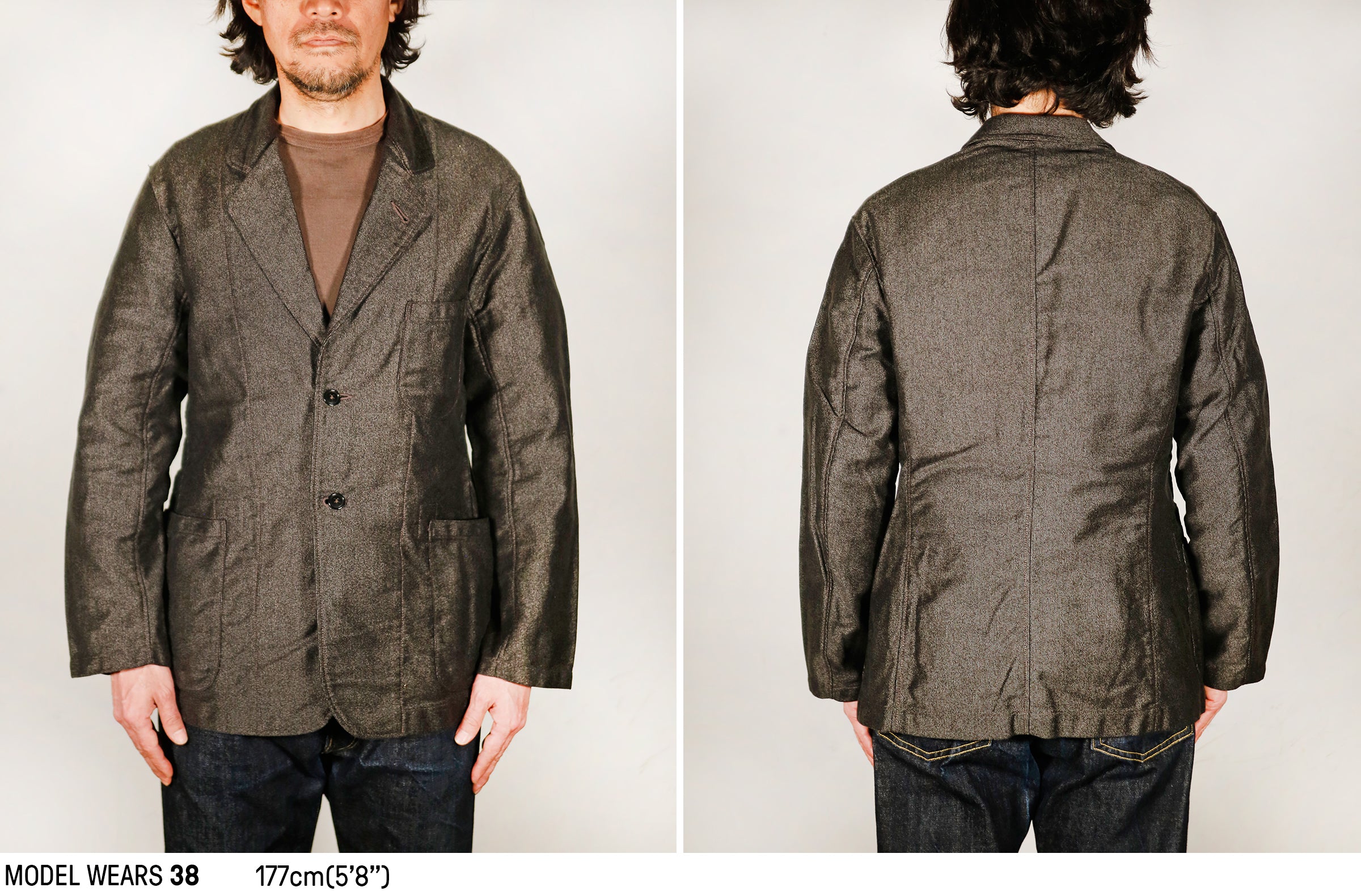 DOUBLE DIAMOND SACK COAT / PRINTED MOLESKIN – The Real McCoy's