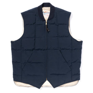 COTTON/NYLON DOWN VEST