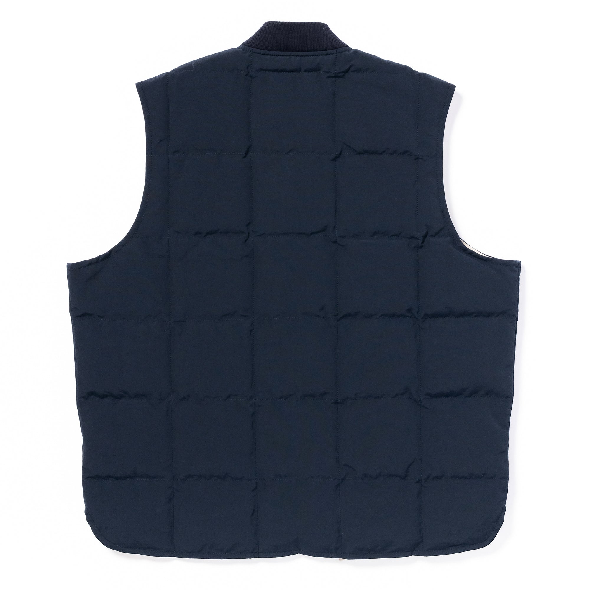 COTTON/NYLON DOWN VEST