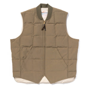 COTTON/NYLON DOWN VEST