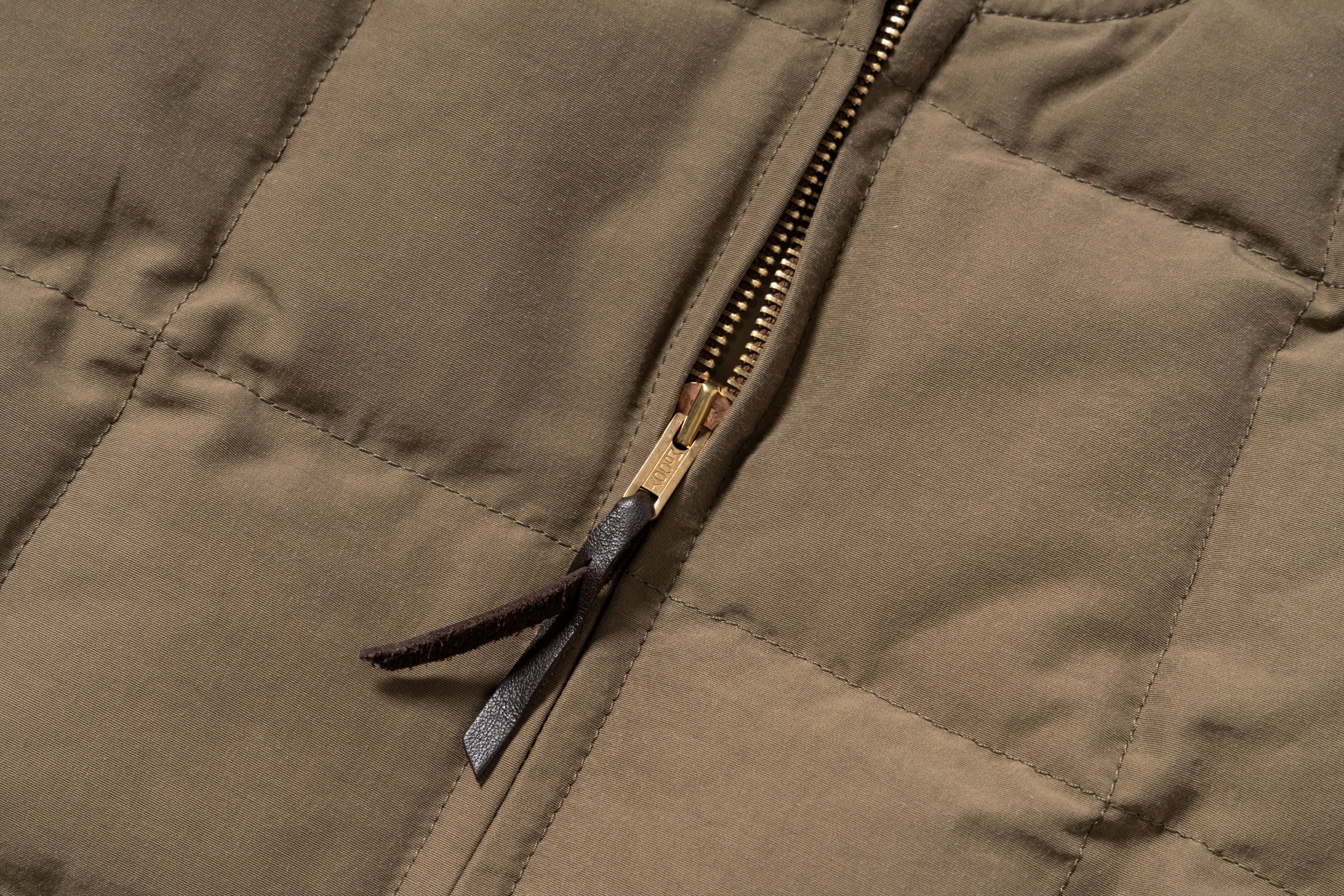 COTTON/NYLON DOWN VEST – The Real McCoy's