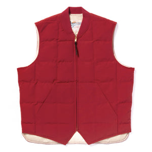 COTTON/NYLON DOWN VEST