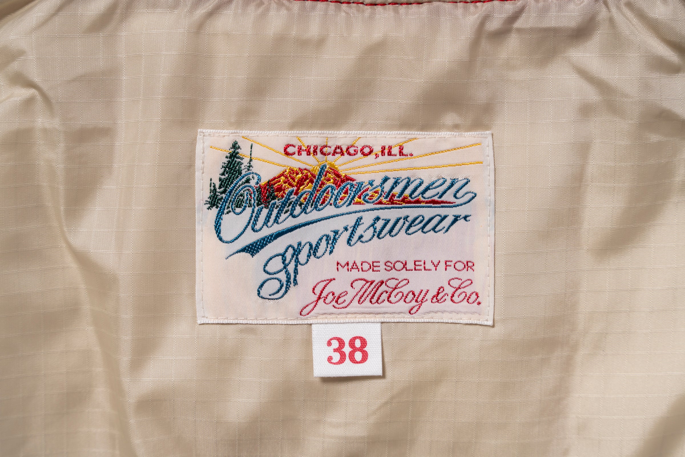 COTTON/NYLON DOWN VEST – The Real McCoy's