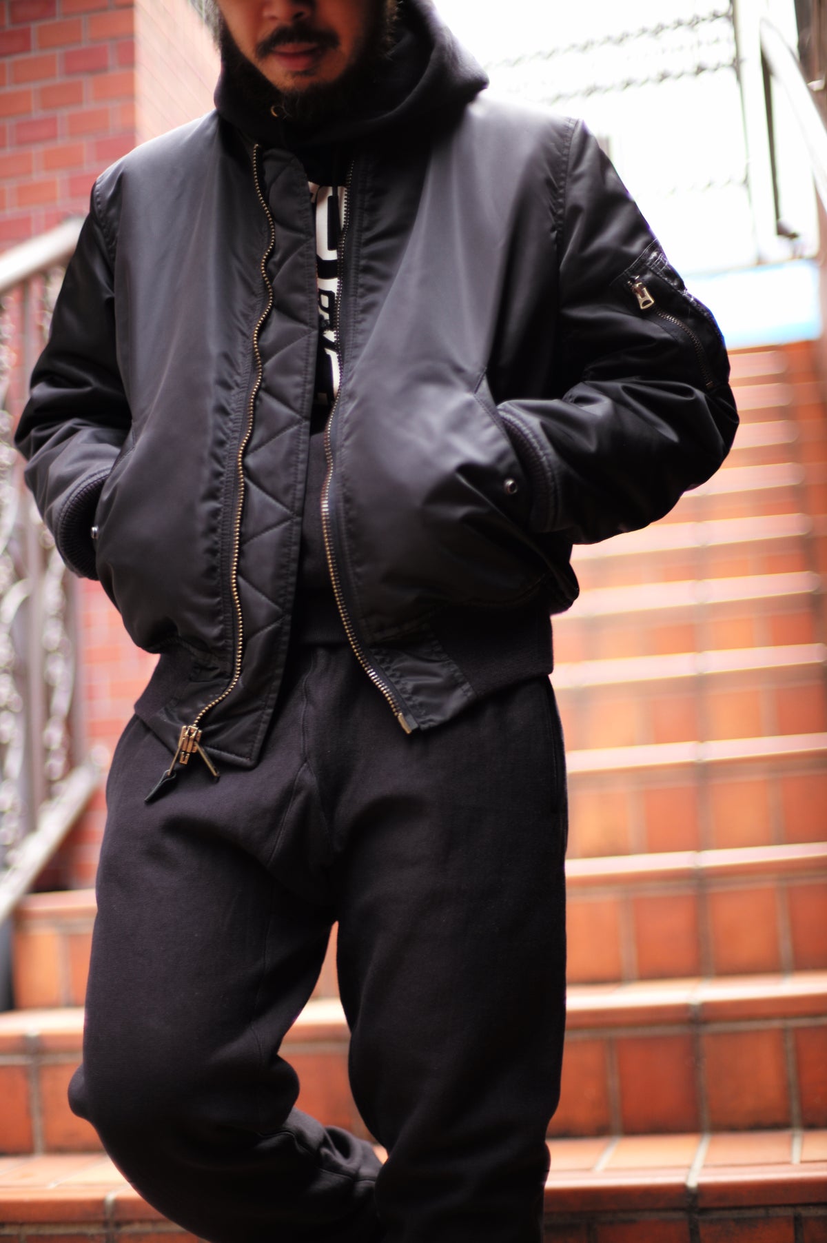 TYPE MA-1 REAL McCOY MFG. CO. / BLACK Gallery Image 1
