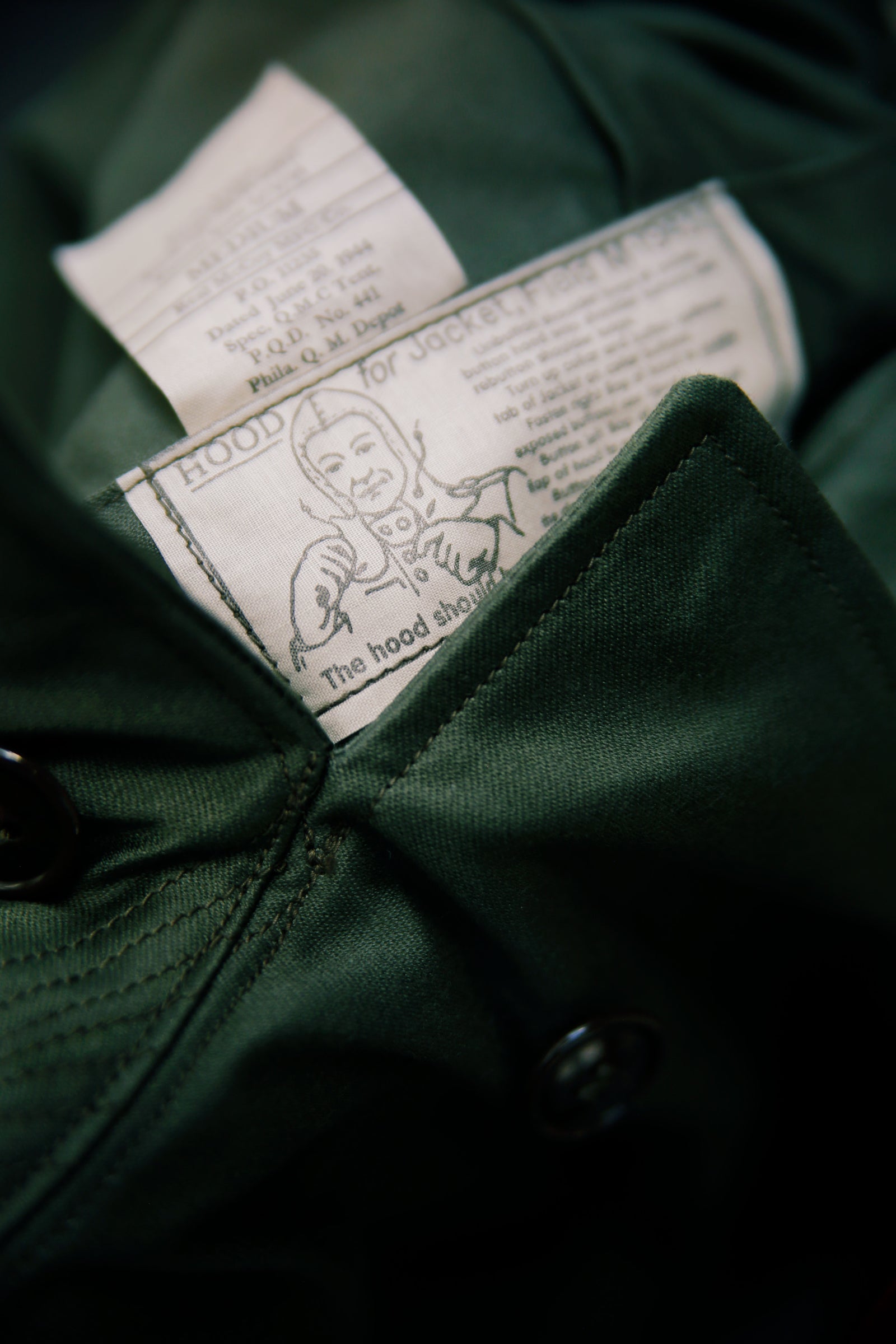 JACKETS, FIELD, M-1943 / 370-E Gallery Image 3