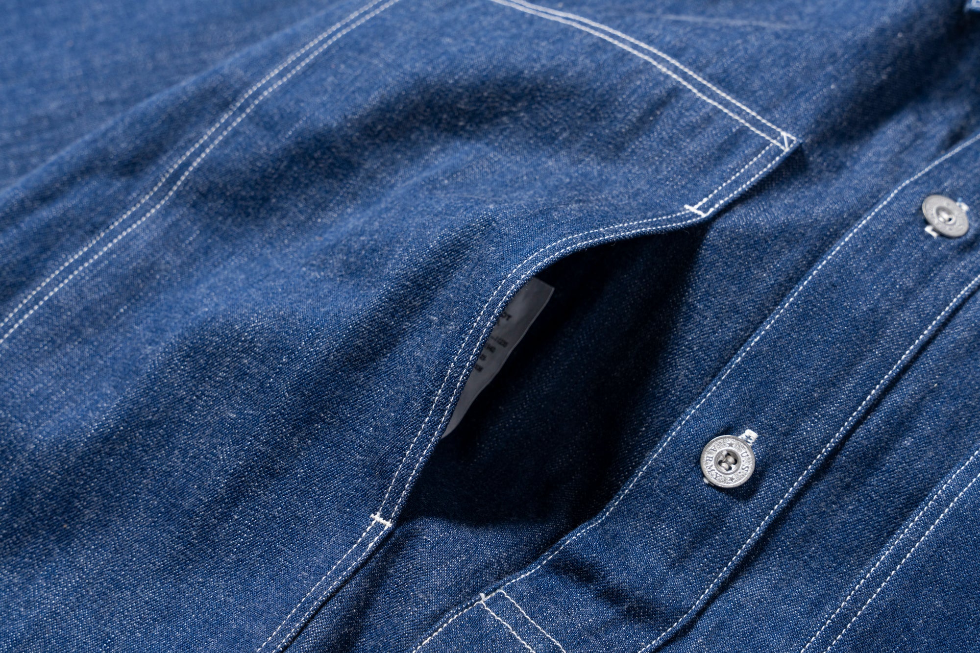 JUMPER, WORKING, DENIM, BLUE