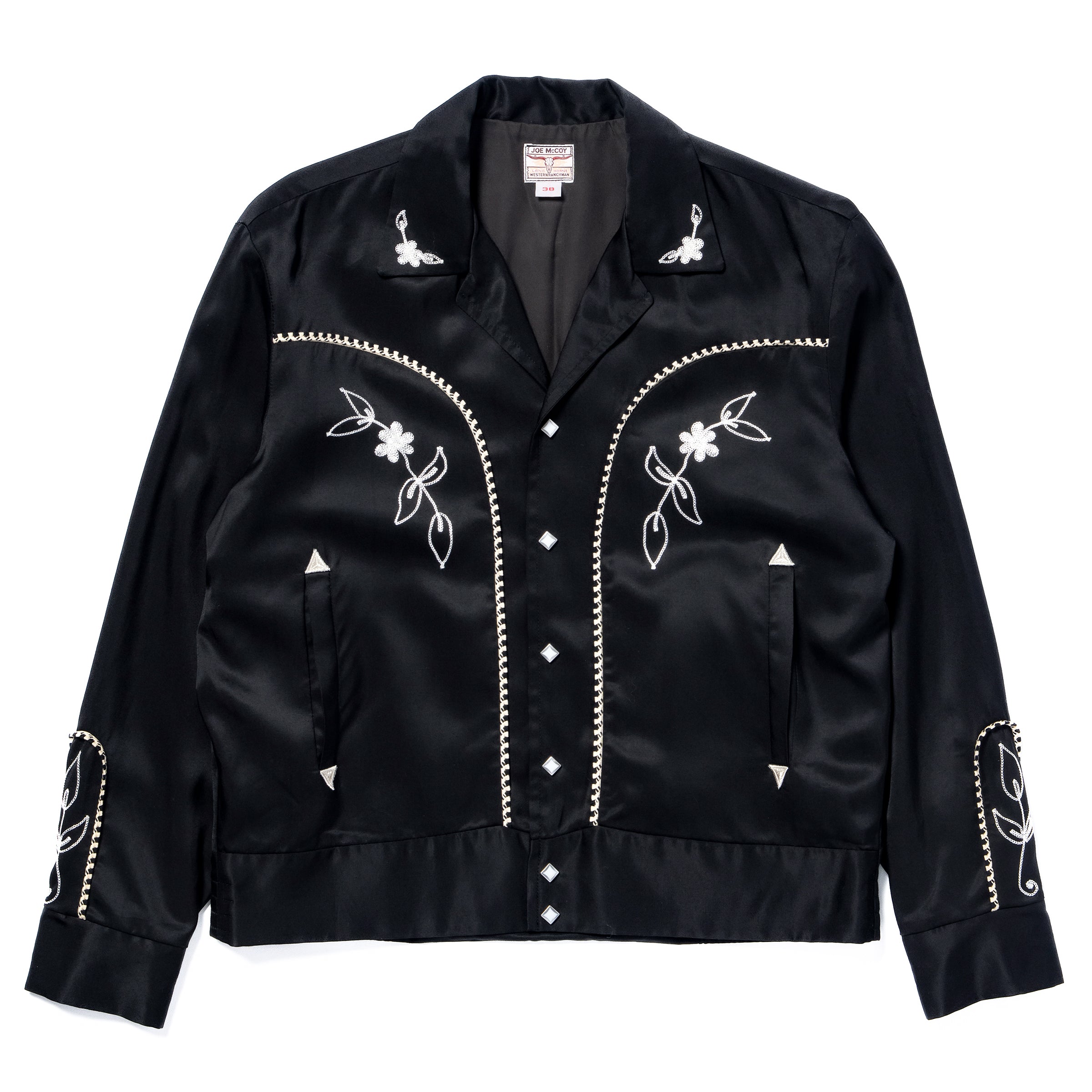 EMBROIDERED RAYON WESTERN JACKET – The Real McCoy's